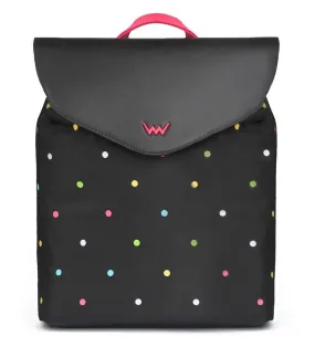 backpack Vuch Mesaro - Black/Multocolor Dots - women´s