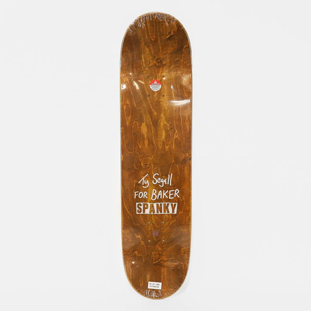 Baker Skateboards - 8.0 Kevin 'Spanky' Long Ty Segall Skateboard Deck