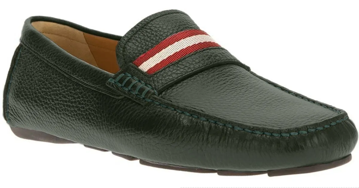 Bally Men's Loafers In Green