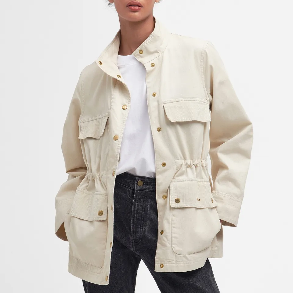 Barbour Maeva Utility Casual Cotton Jacket - UK 18 | Coggles