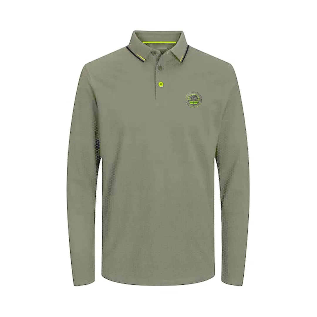 Beboard Men Long Sleeve Polo