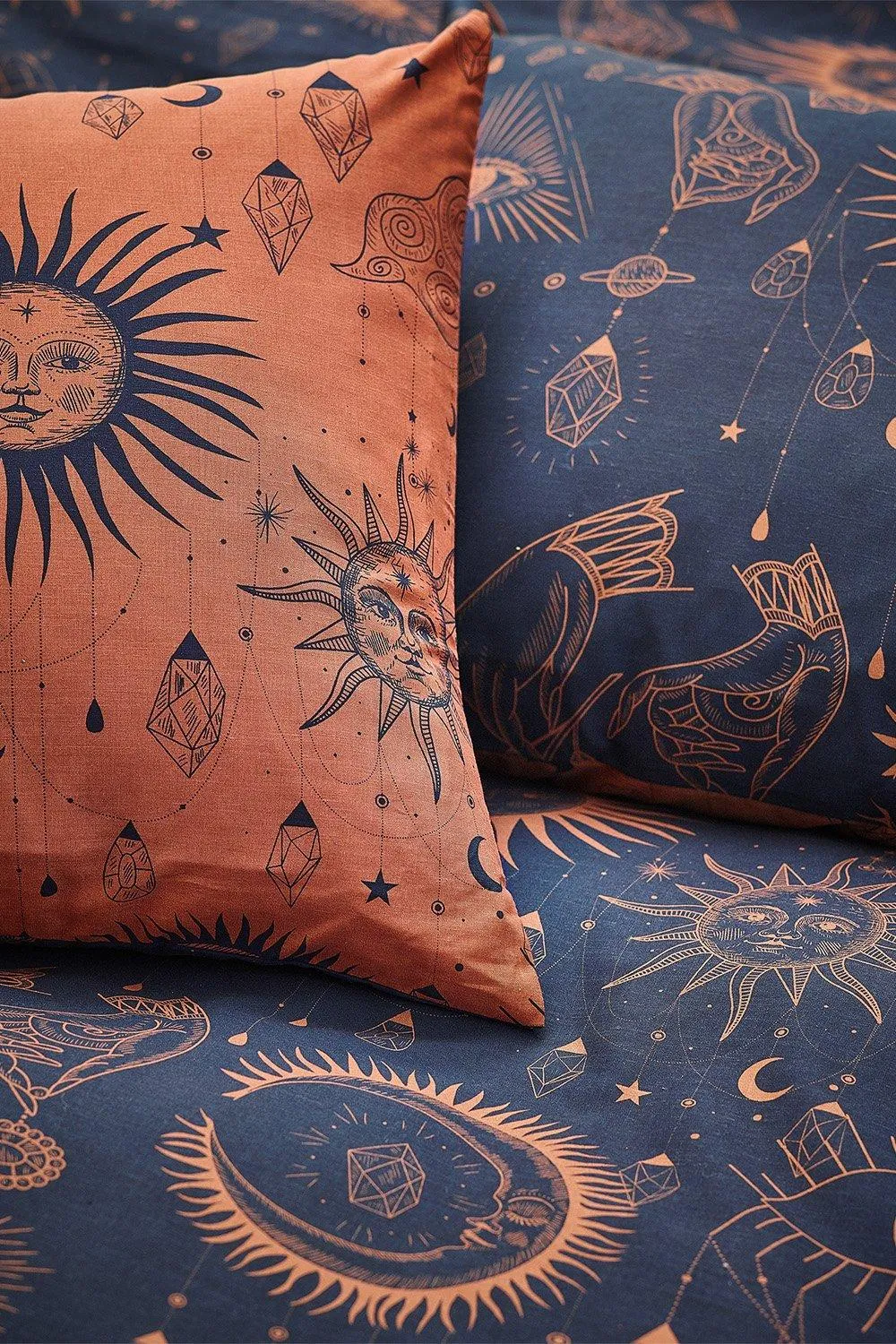 Bedding | Constellation Celestial Reversible Duvet Cover Set | Furn