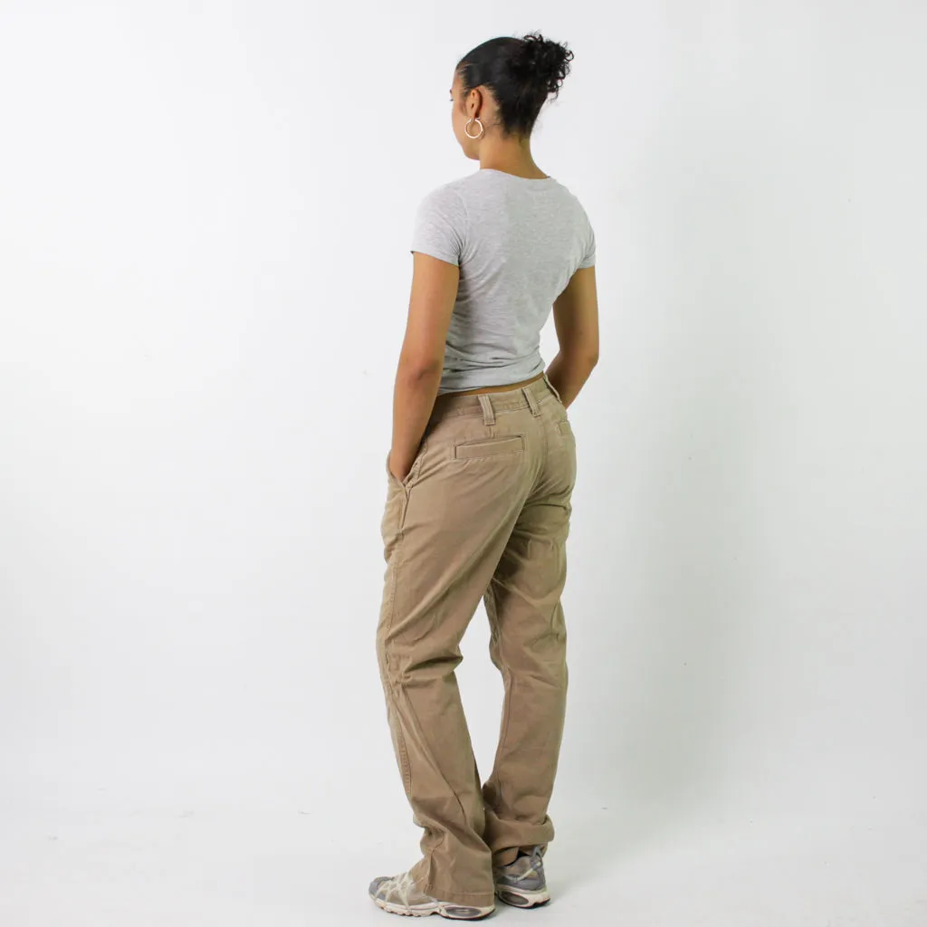 Beige Tan y2ks Carhartt Cargo Skater Trousers Pants Jeans (32x34)