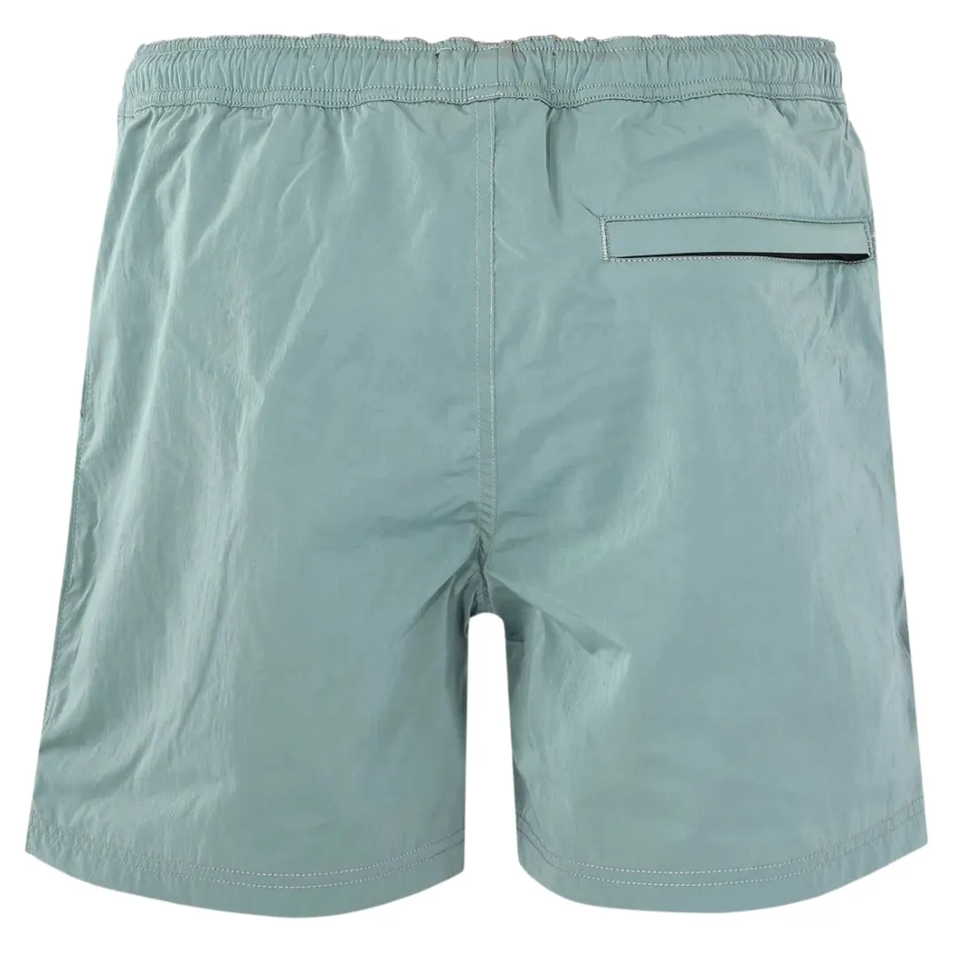 Belstaff Mens Clipper Swim Shorts Steel Green Swim Shorts