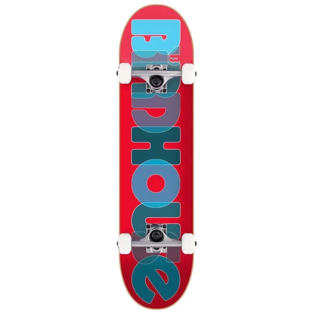 Birdhouse Stage 1 Opacity Logo 2 Factory Complete Skateboard Red 8