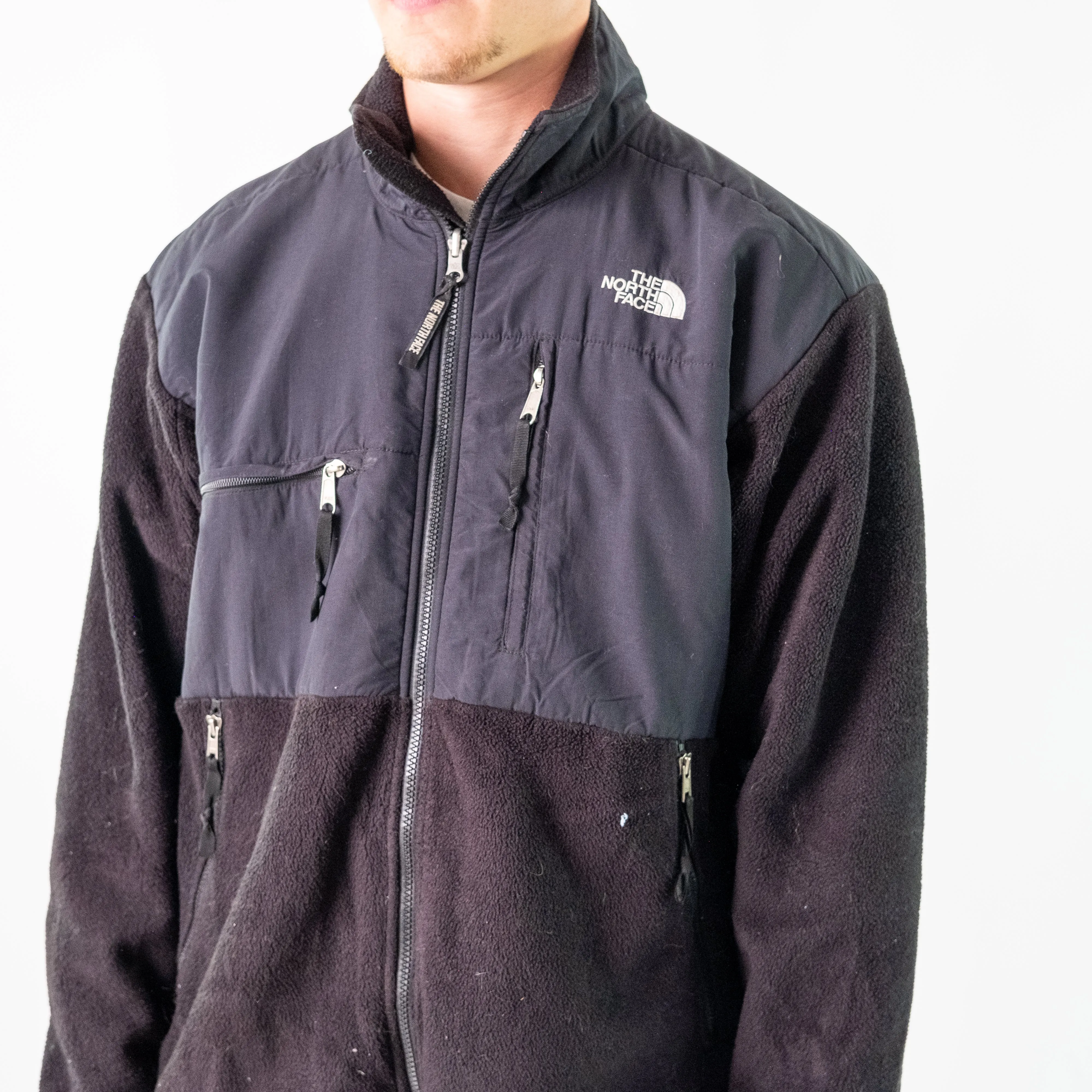 Black 90s The North Face Fleece (L)