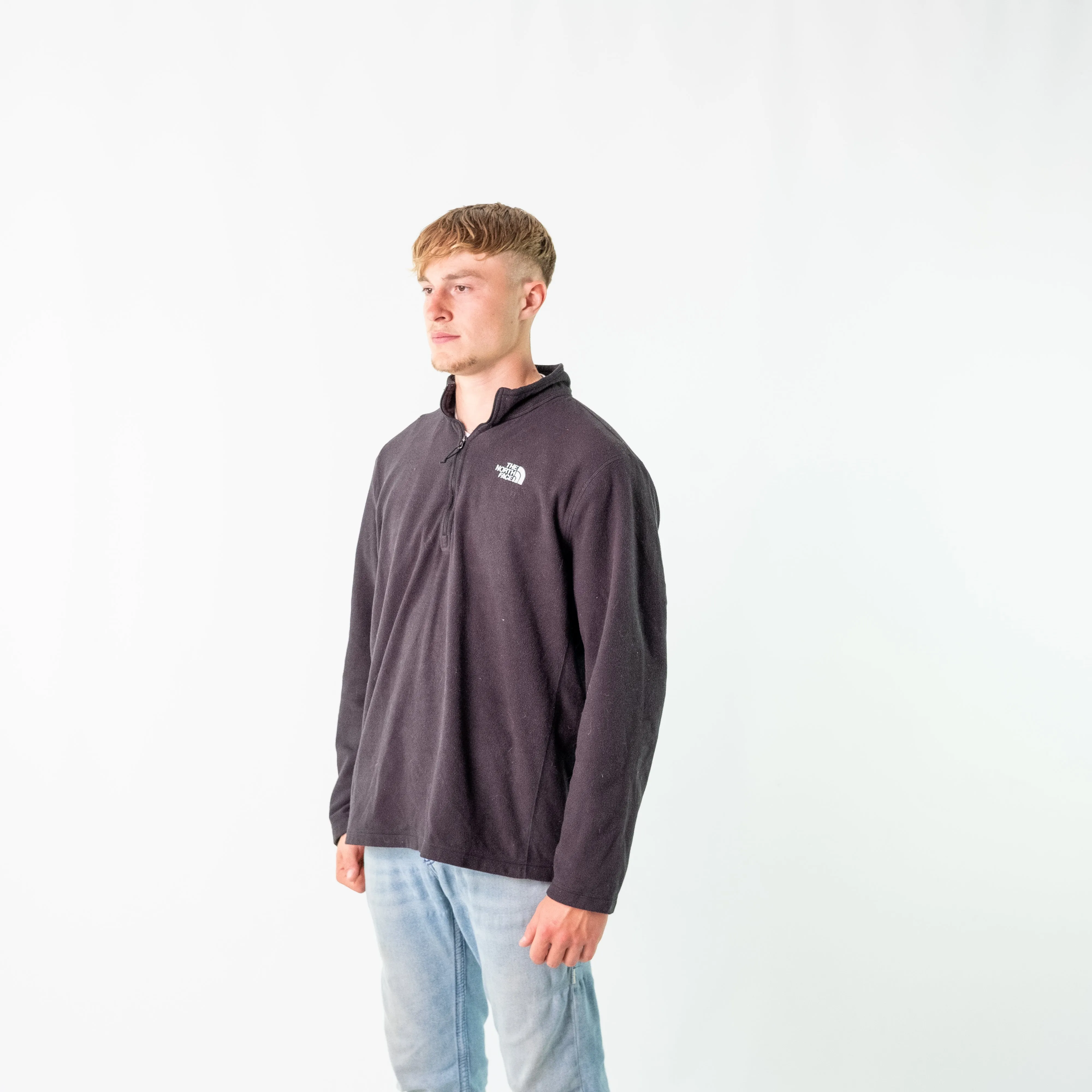 Black 90s The North Face Fleece (XL)