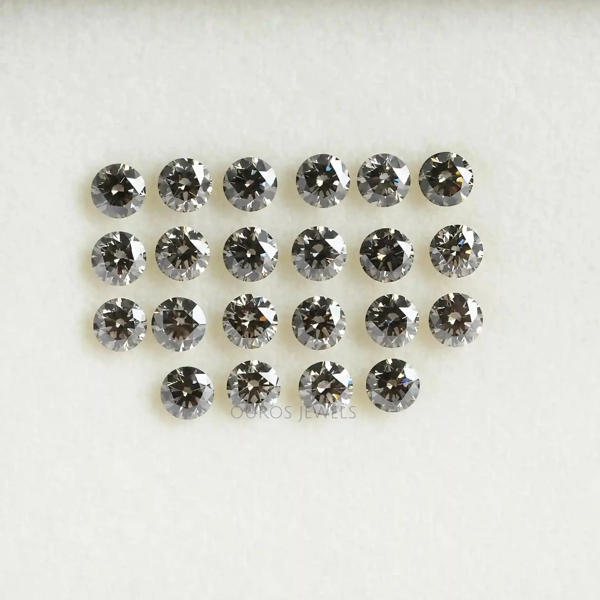 Black Round Cut Lab Grown Diamond