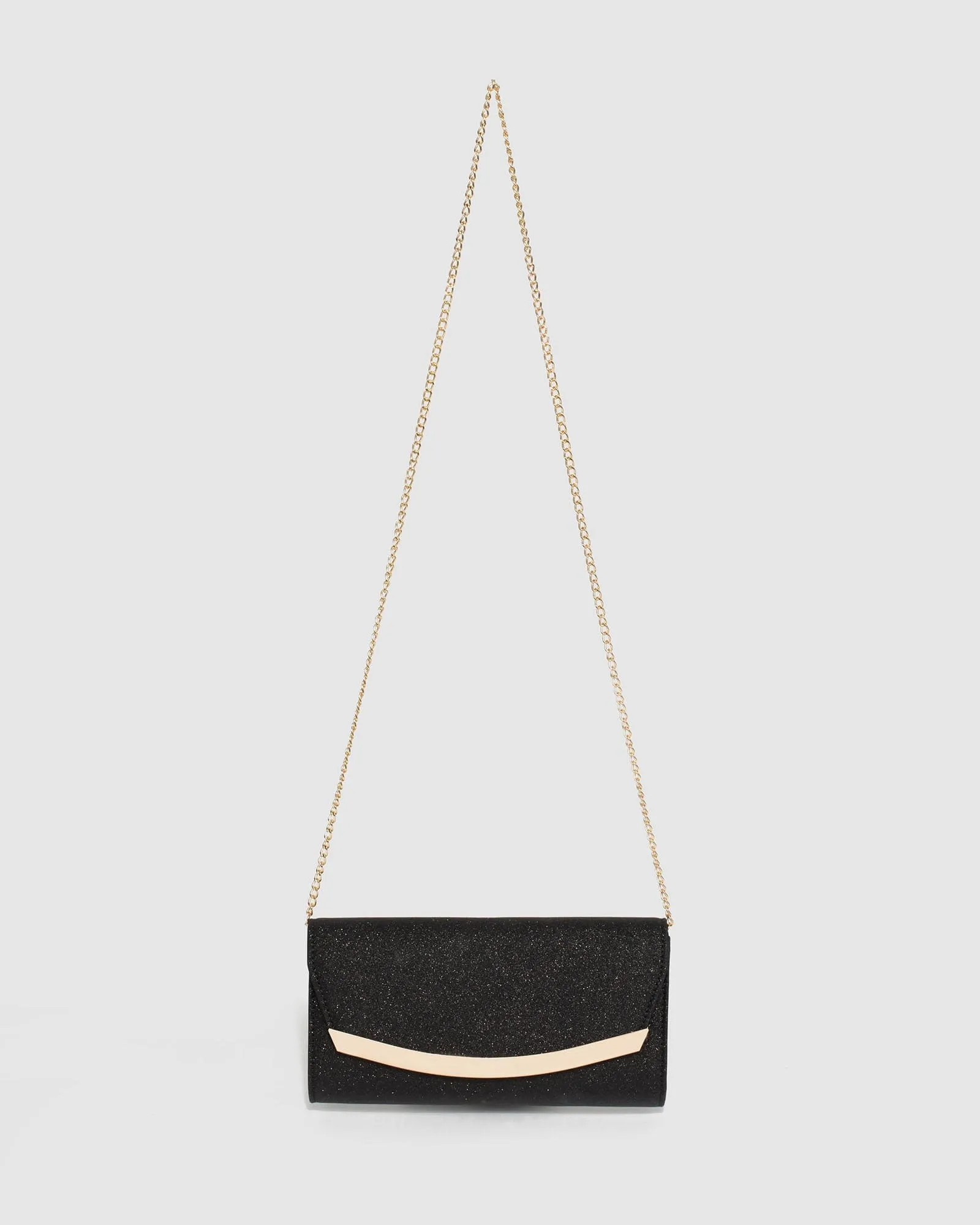 Black Sammi Evening Clutch Bag