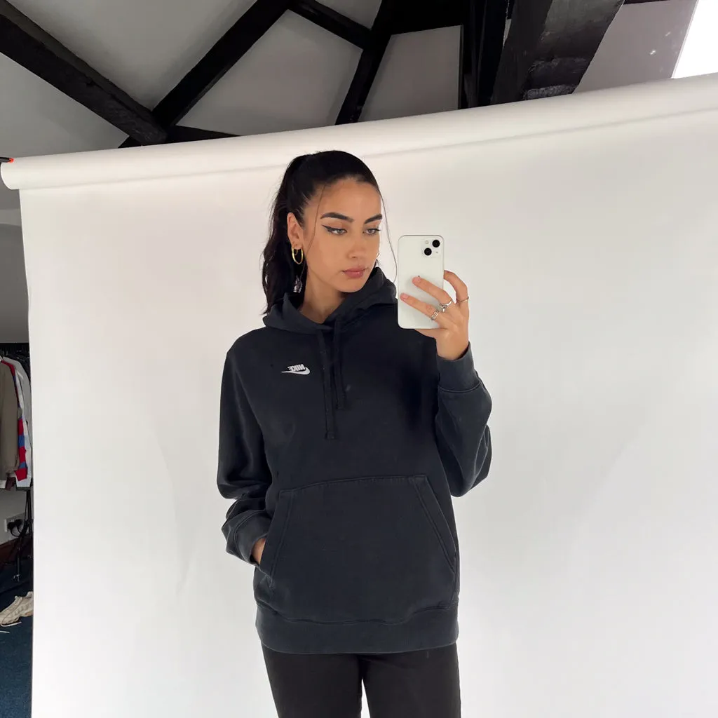 Black y2ks NIKE Hoodie Sweatshirt (S)