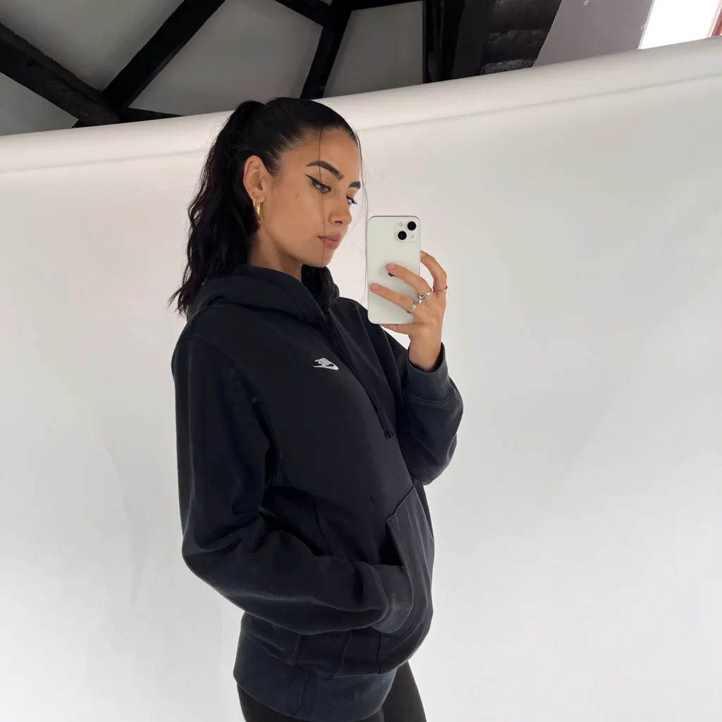 Black y2ks NIKE Hoodie Sweatshirt (S)