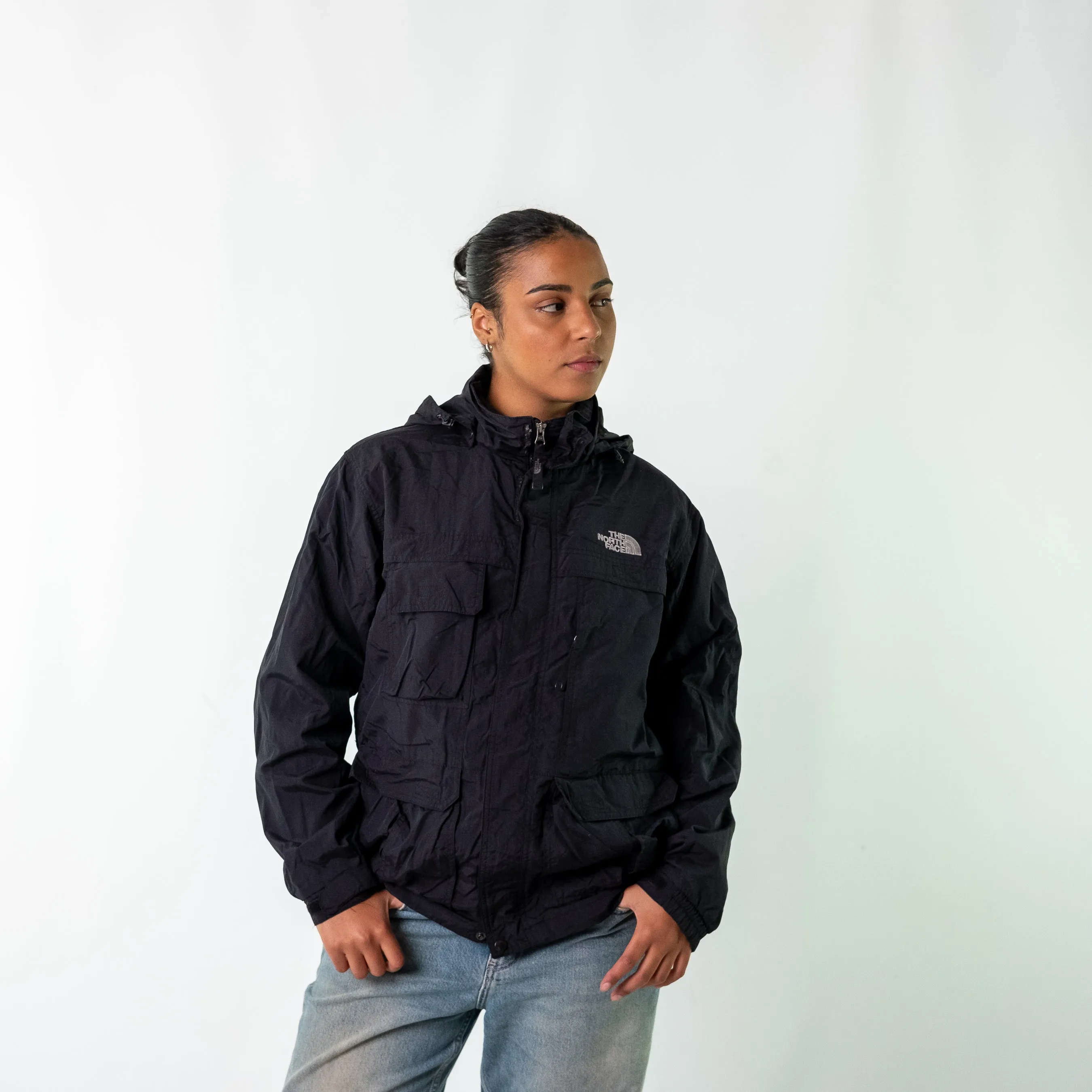 Black y2ks The North Face 95 Light Rain Jacket (M)