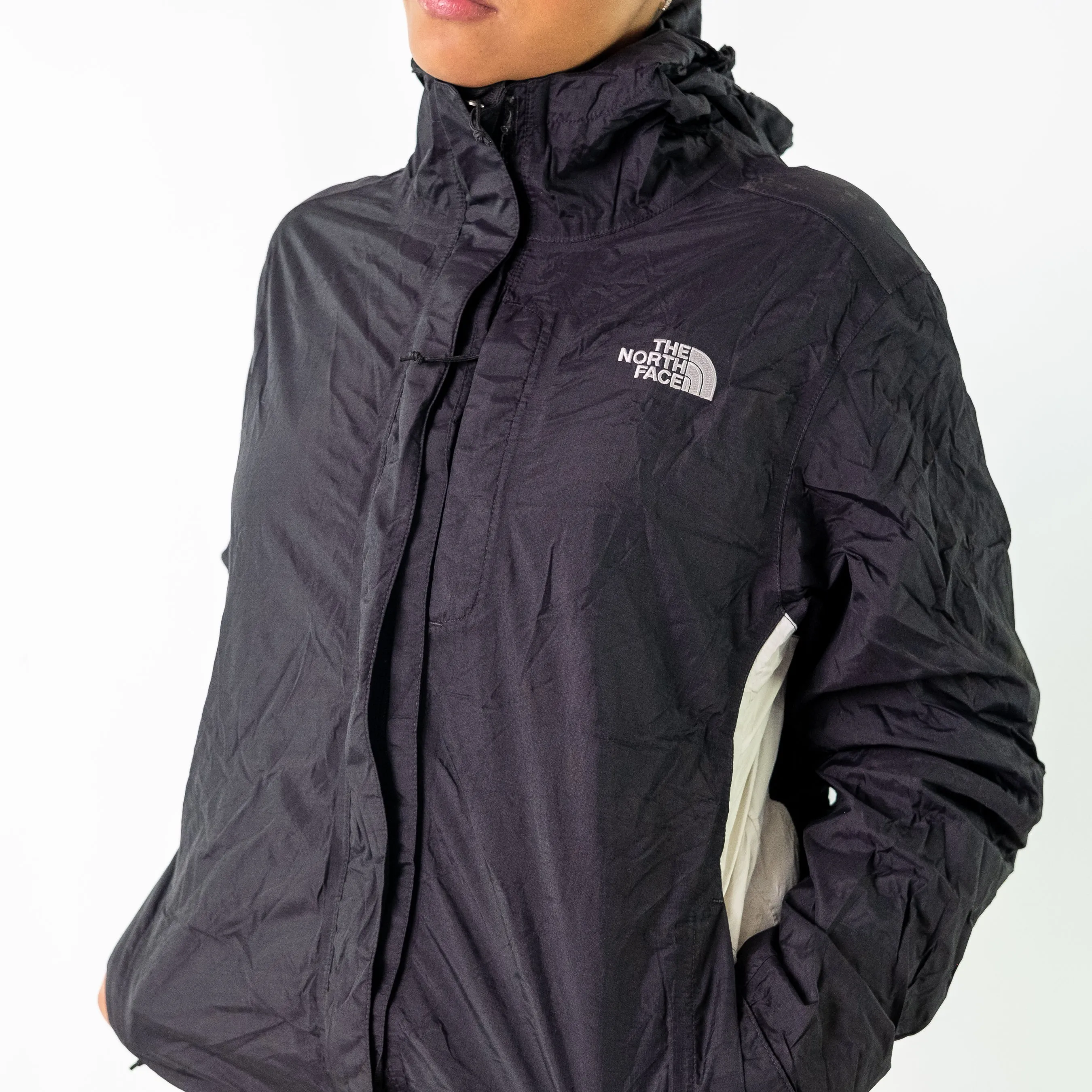 Black y2ks The North Face Rain Jacket (L)