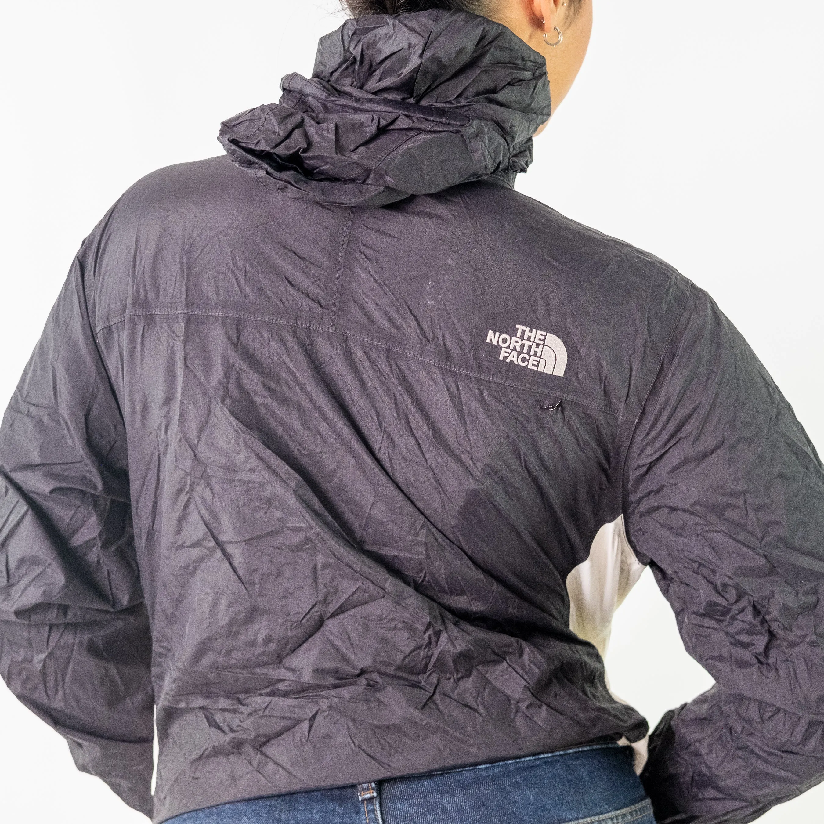 Black y2ks The North Face Rain Jacket (L)