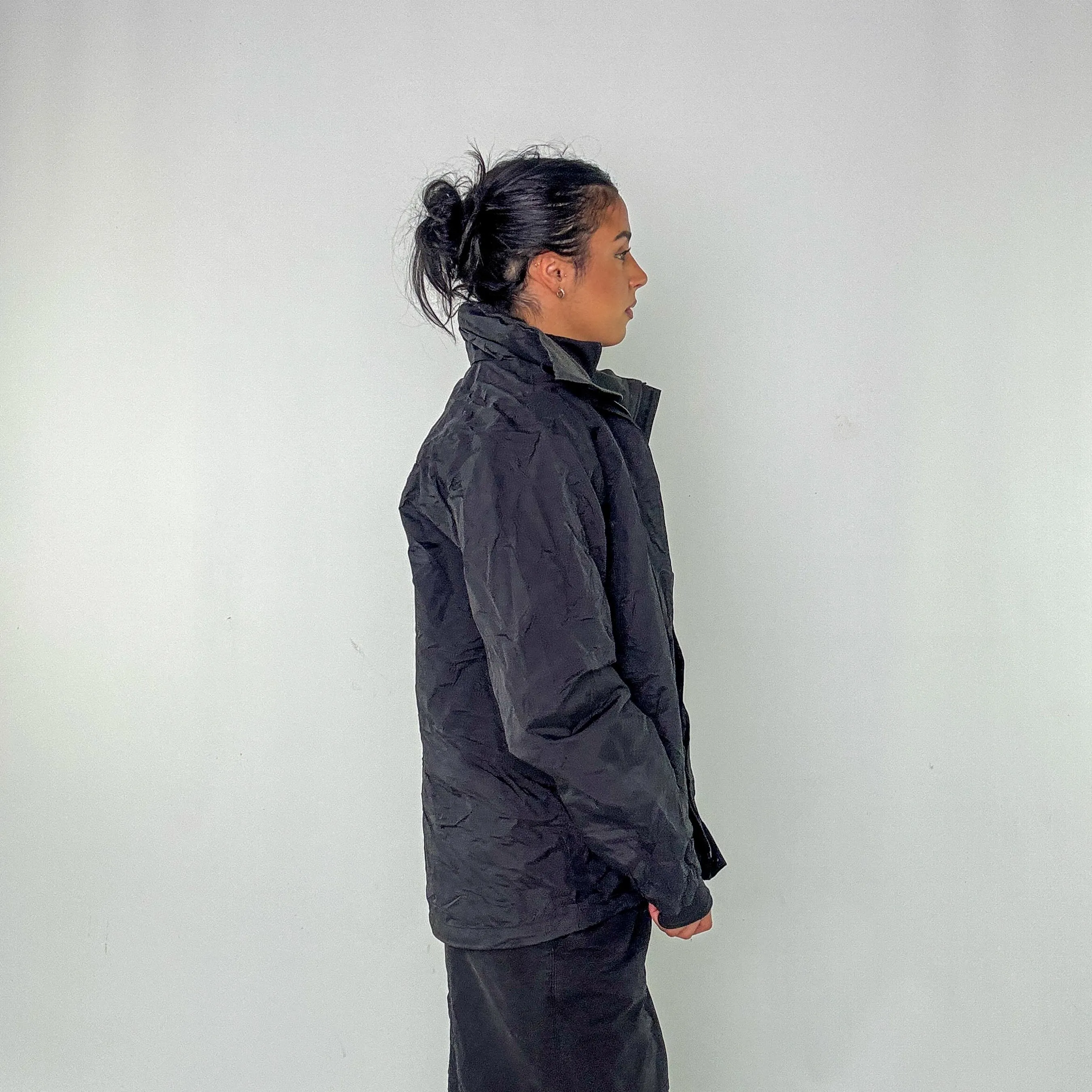 Black y2ks The North Face Rain Jacket (XL)