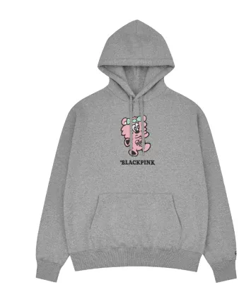 Blackpink X Verdy Hoodie Gray