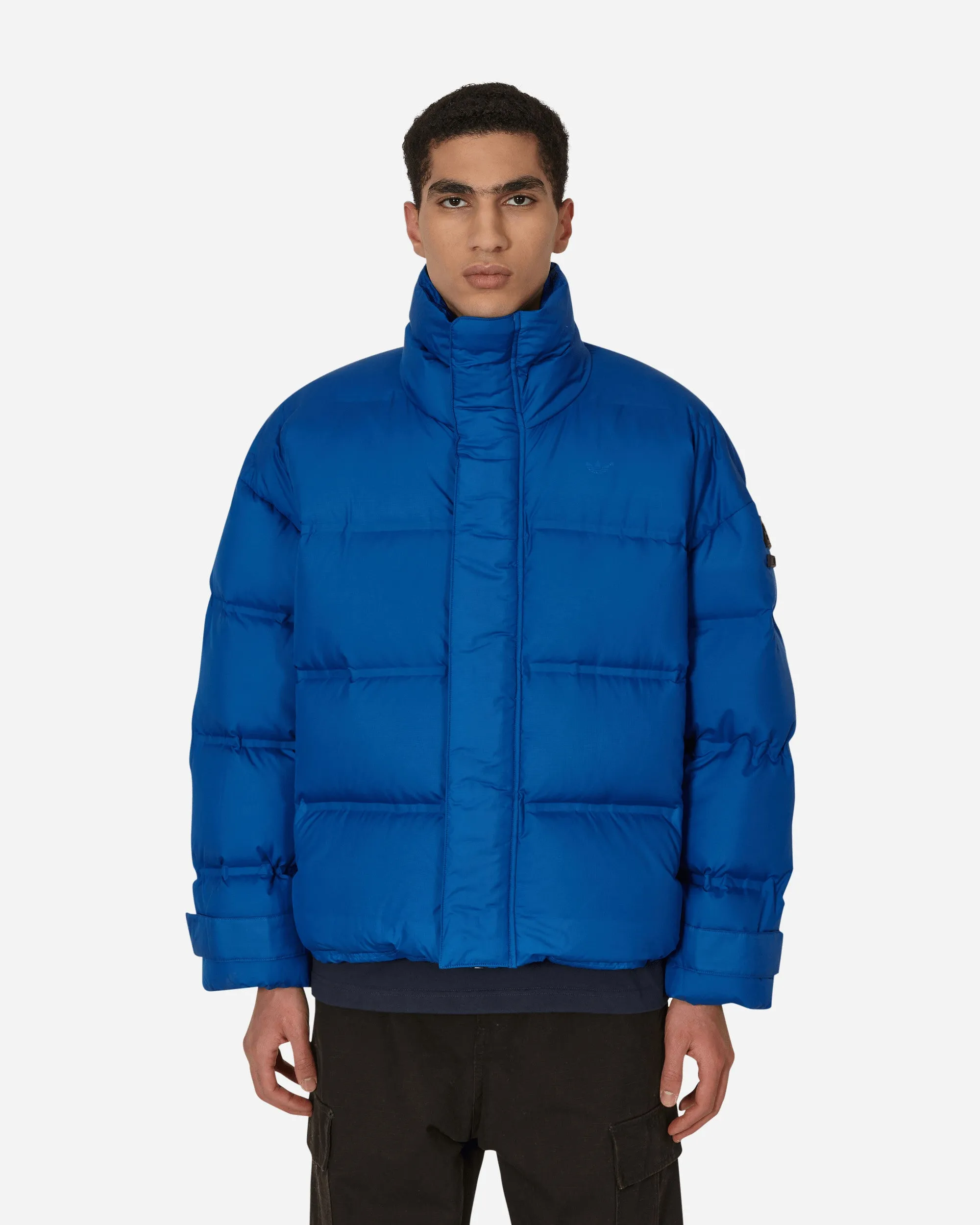 Blue Version Oversized Down Puffer Jacket Blue