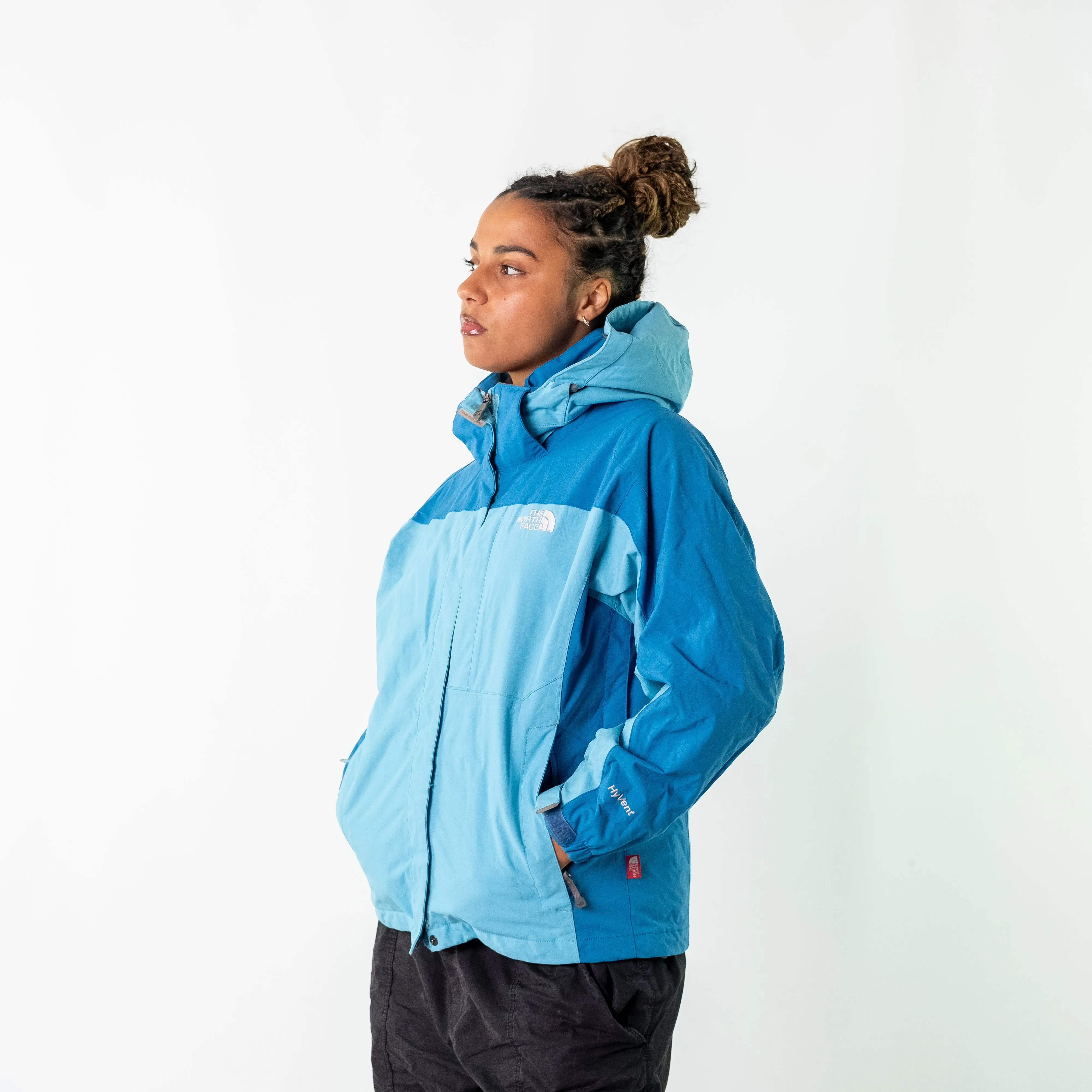 Blue y2ks The North Face 85 Light Rain Jacket (S)