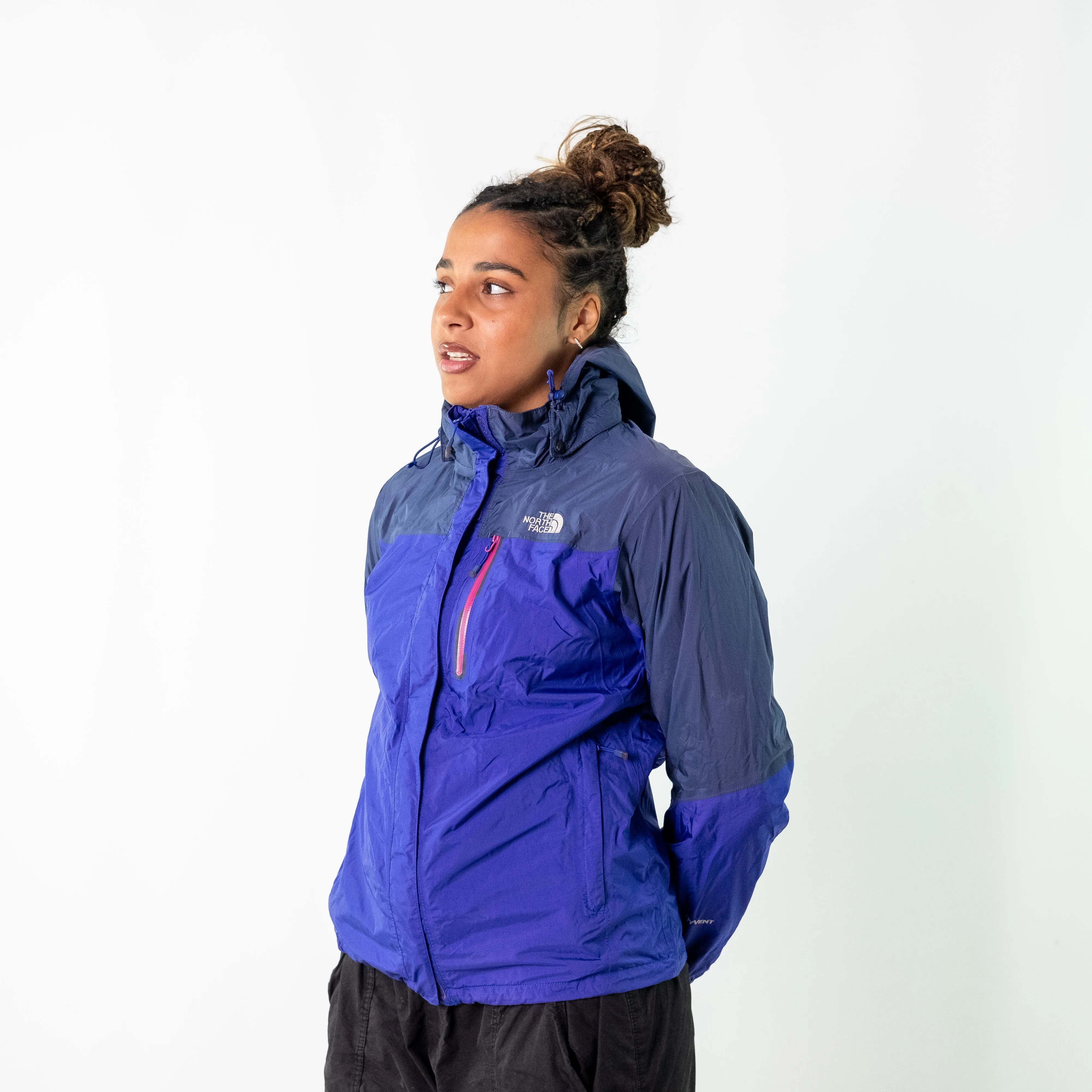 Blue y2ks The North Face 95 Light Rain Jacket (L)