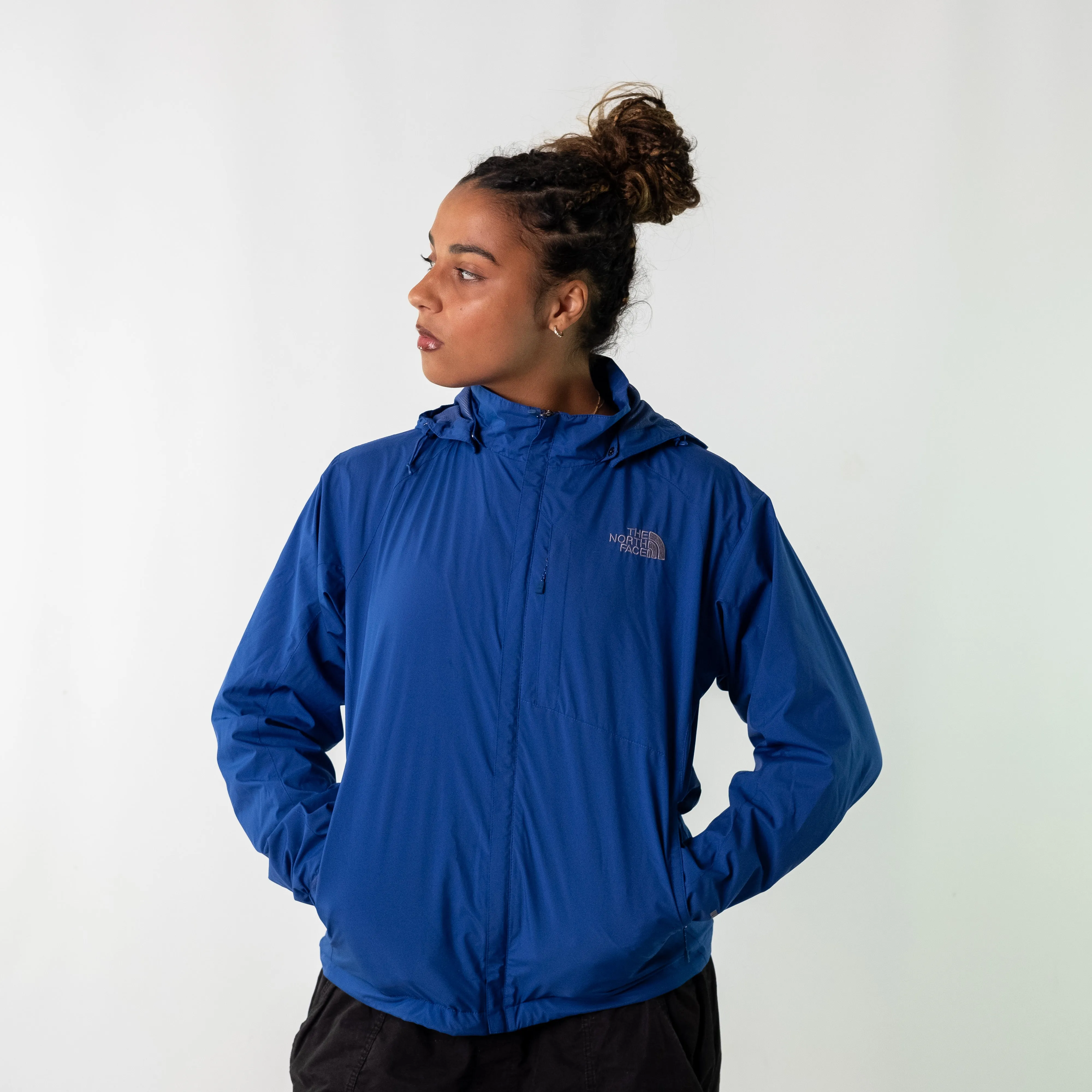 Blue y2ks The North Face 95 Light Rain Jacket (M)