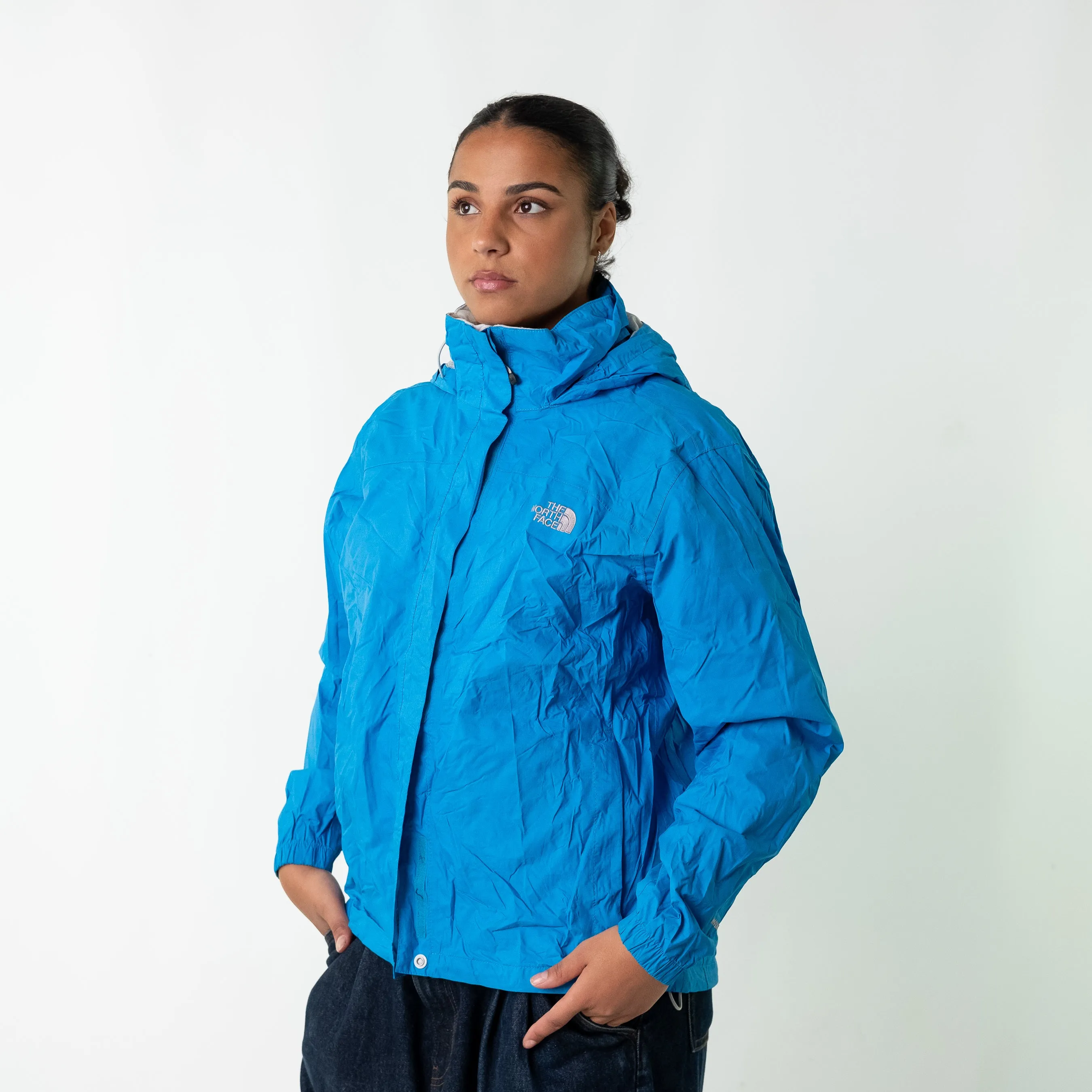 Blue y2ks The North Face Rain Jacket (L)