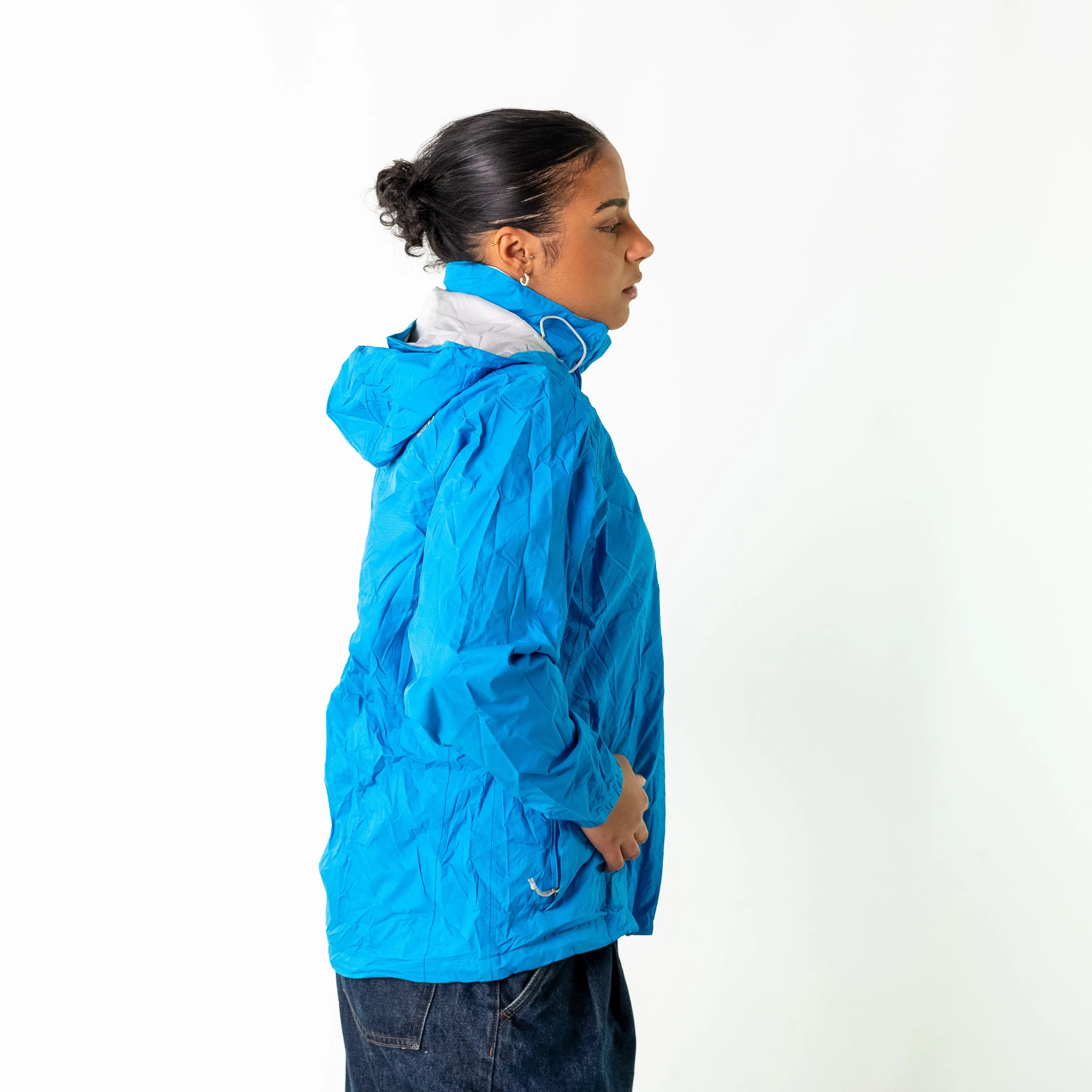 Blue y2ks The North Face Rain Jacket (L)