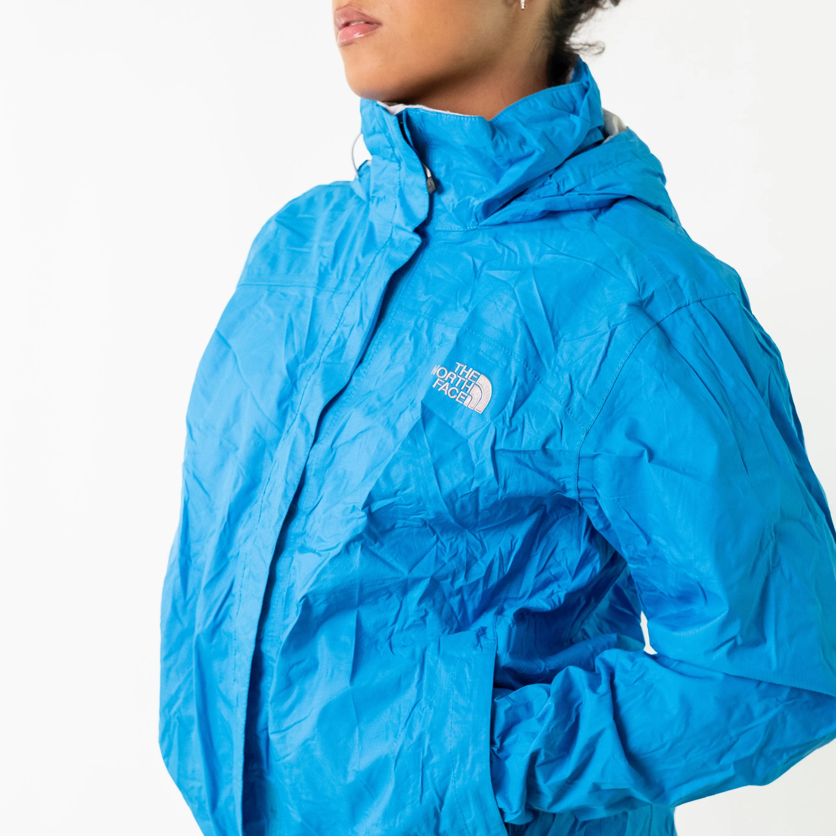 Blue y2ks The North Face Rain Jacket (L)