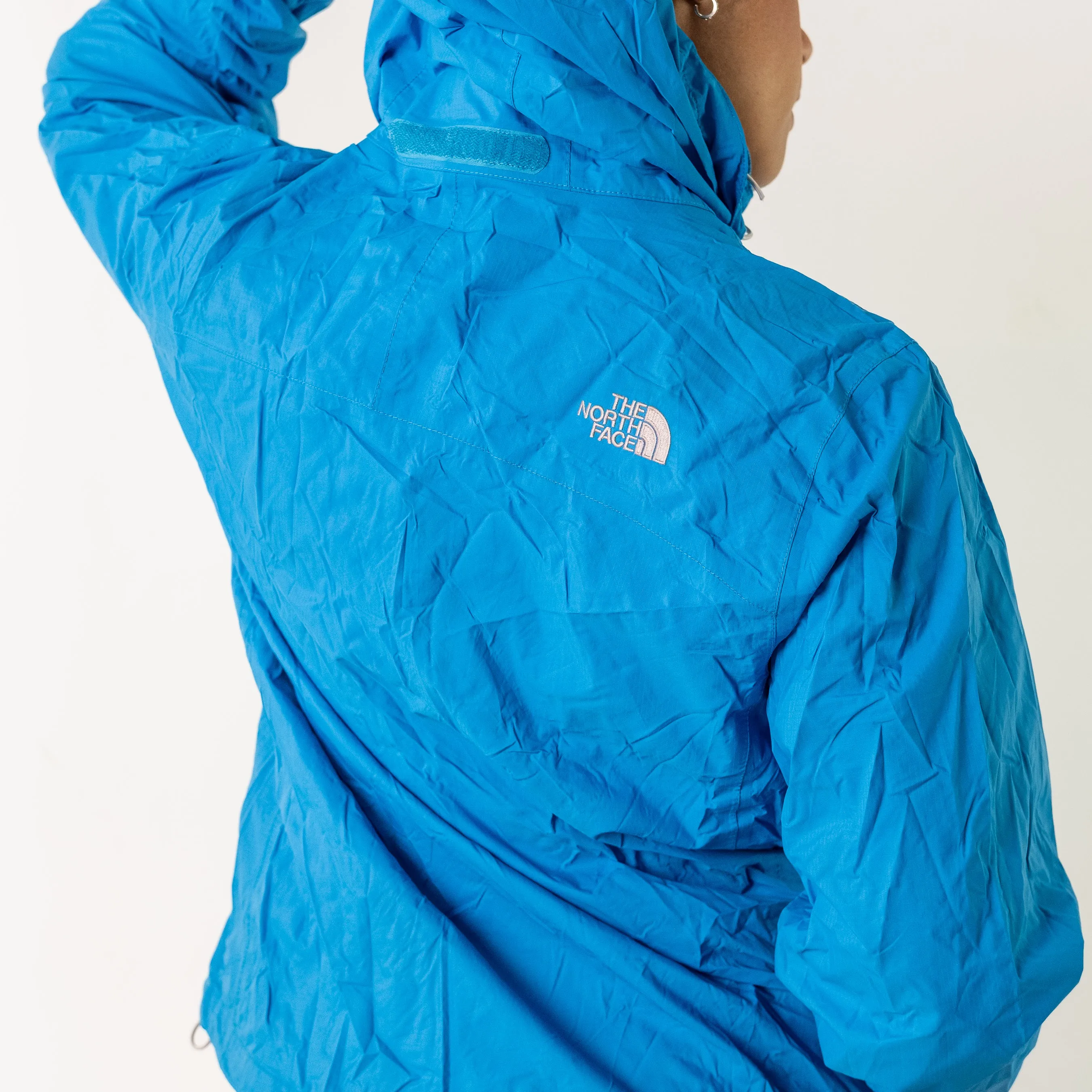 Blue y2ks The North Face Rain Jacket (L)