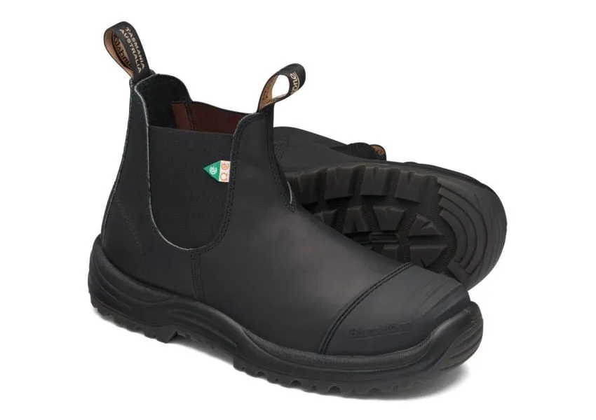 Blundstone 168 - Work & Safety Rubber Toe Cap Black Boot