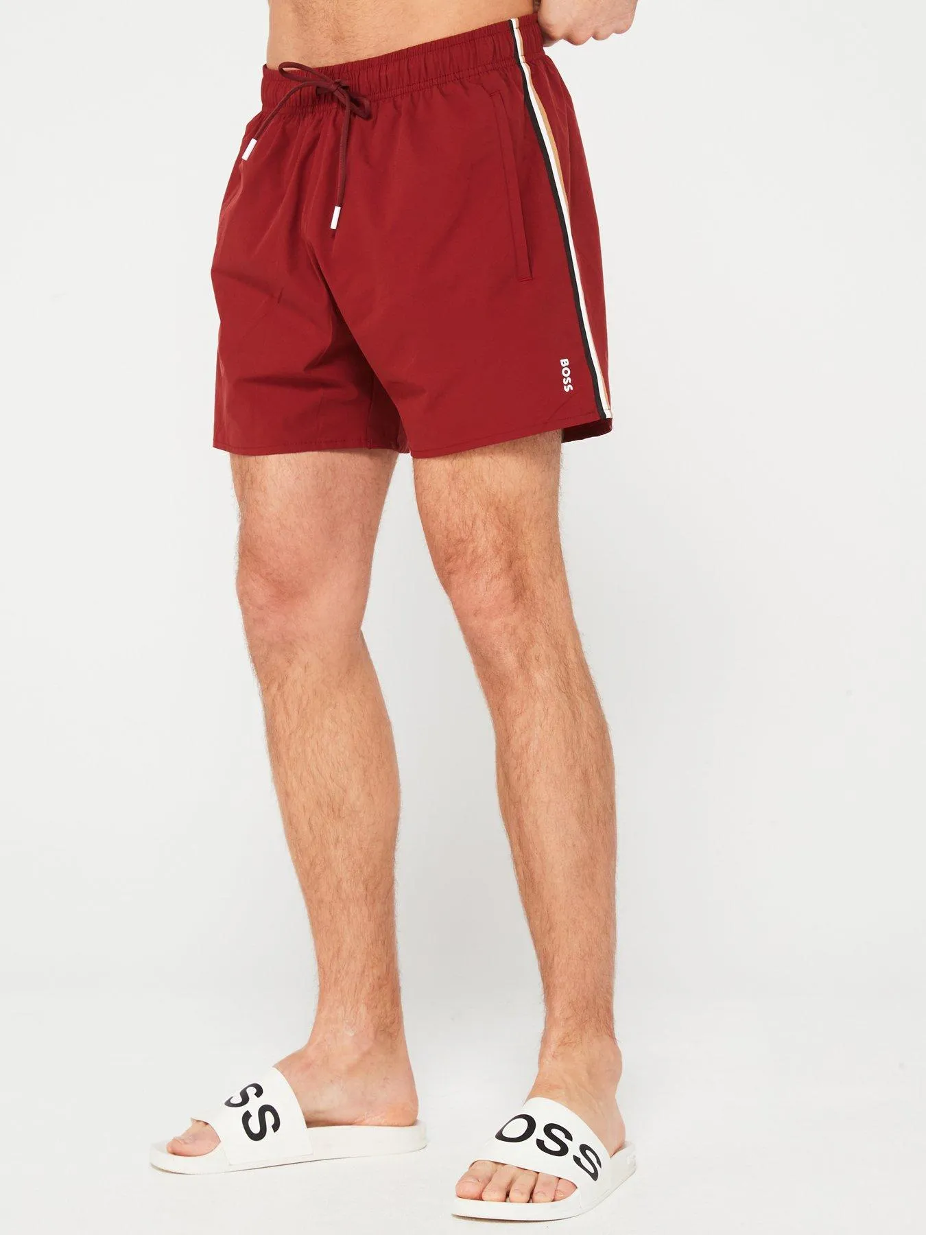 BOSS Iconic Swimshort - Brown