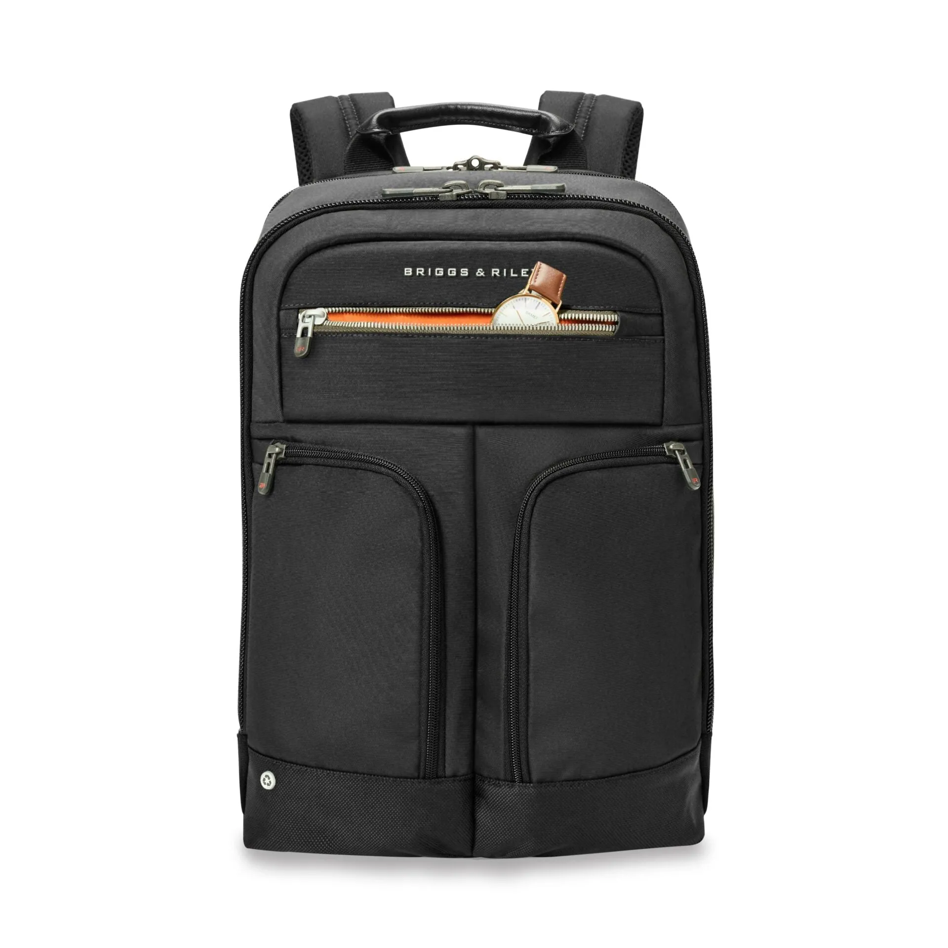 Briggs & Riley HTA Collection Slim Expandable Backpack - Black