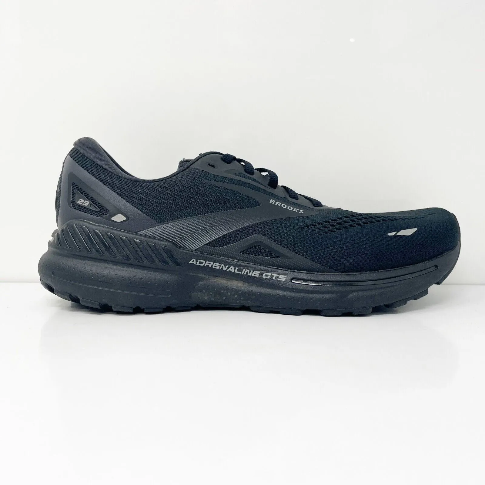 Brooks Mens Adrenaline GTS 23 1103911D020 Black Running Shoes Sneakers Size 11 D