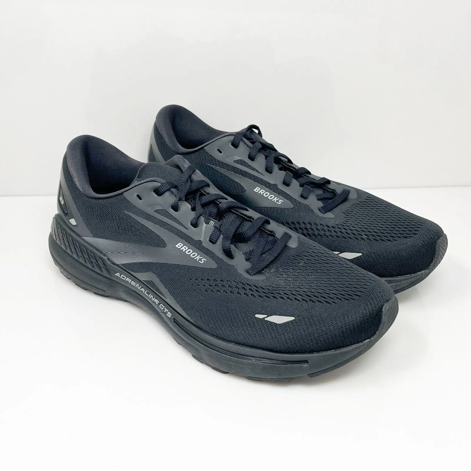 Brooks Mens Adrenaline GTS 23 1103912E020 Black Running Shoes Sneakers Sz 12 2E