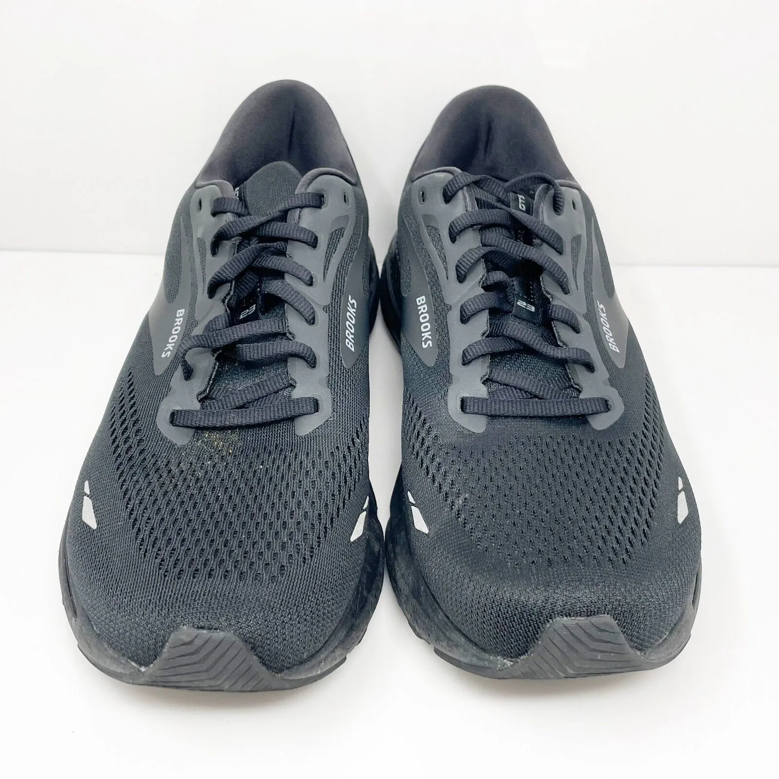 Brooks Mens Adrenaline GTS 23 1103912E020 Black Running Shoes Sneakers Sz 12 2E