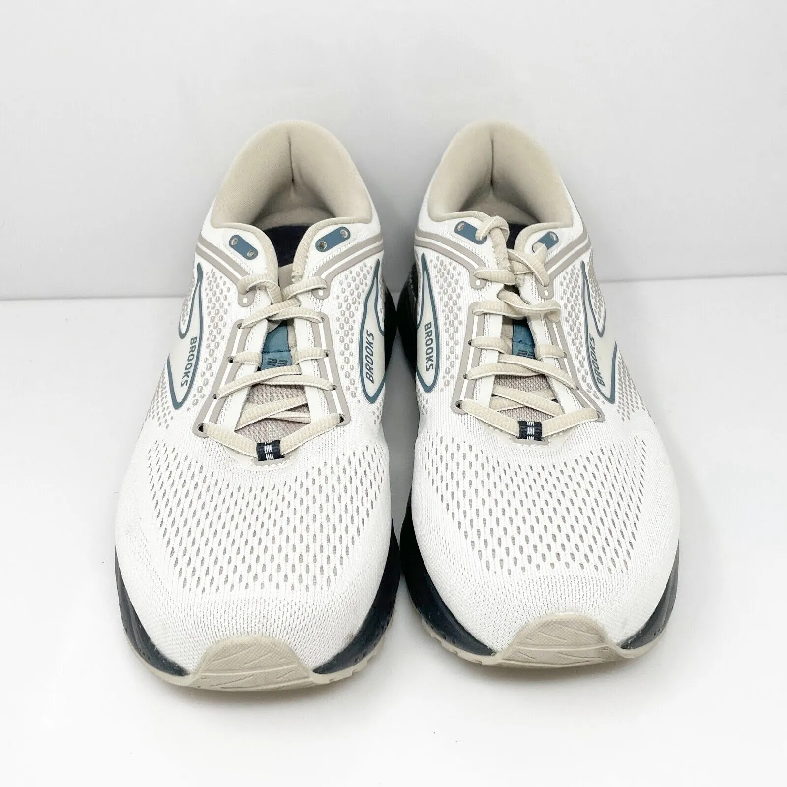 Brooks Mens Beast GTS 23 1104011D216 Beige Running Shoes Sneakers Size 9.5 D