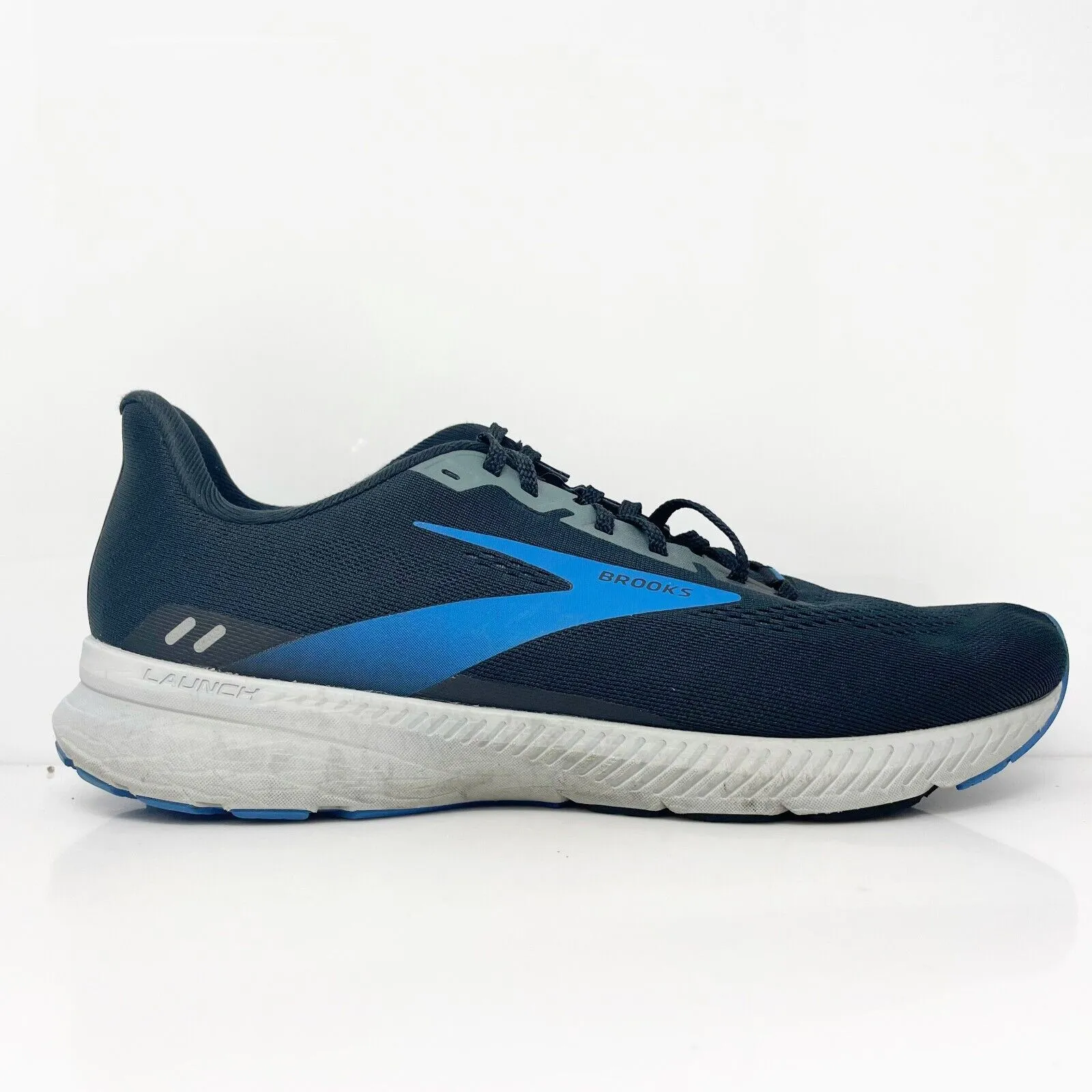 Brooks Mens Launch 8 1103582E018 Black Running Shoes Sneakers Size 12 2E