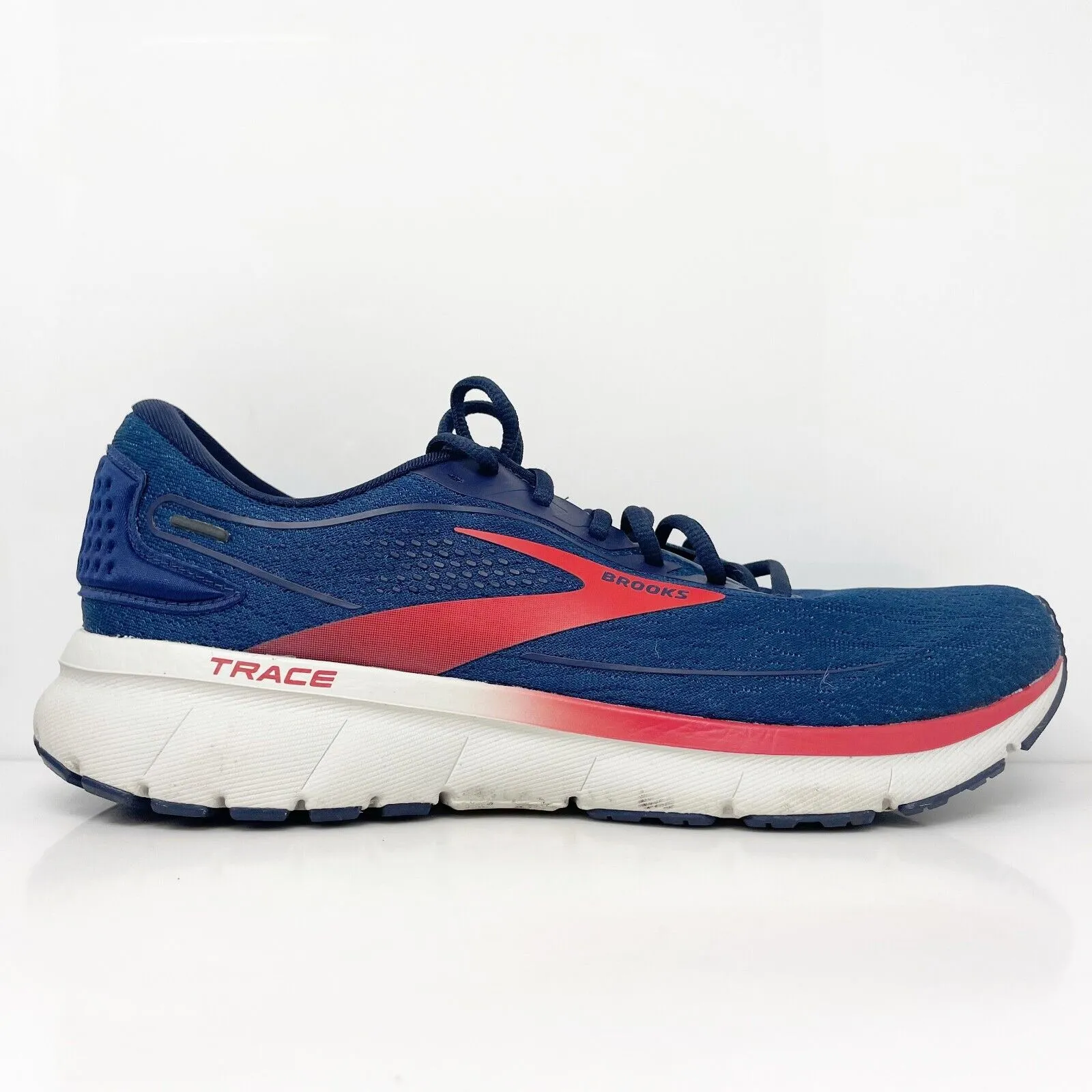Brooks Mens Trace 2 1103881D420 Blue Running Shoes Sneakers Size 11.5 D