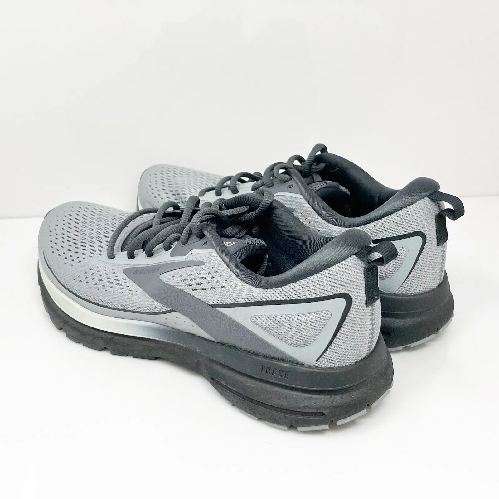 Brooks Mens Trace 3 1104121D049 Gray Running Shoes Sneakers Size 8 D