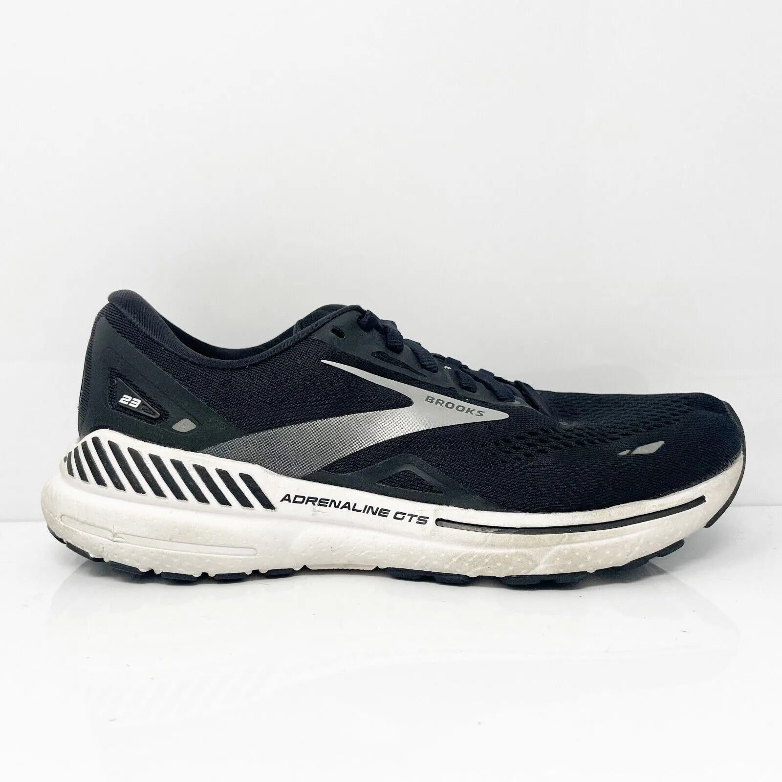 Brooks Womens Adrenaline GTS 23 1203811B004 Black Running Shoes Sneakers 8.5 B