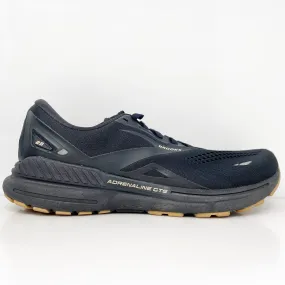 Brooks Womens Adrenaline GTS 23 1203811B056 Black Running Shoes Sneakers Sz 12 B
