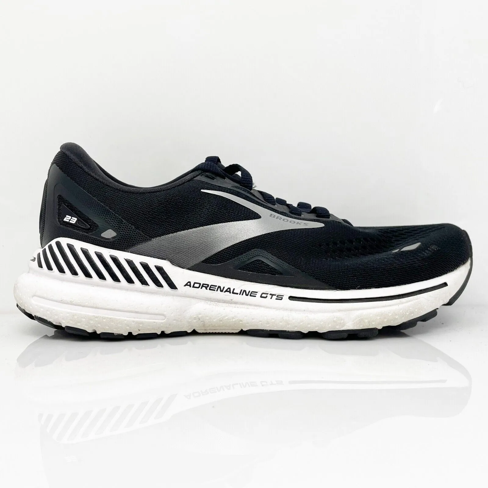 Brooks Womens Adrenaline GTS 23 1203811D004 Black Running Shoes Sneakers Size 6D
