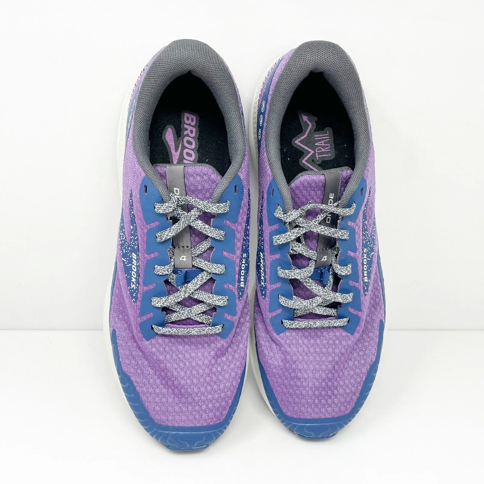 Brooks Womens Divide 4 1203941B582 Purple Running Shoes Sneakers Size 10 B