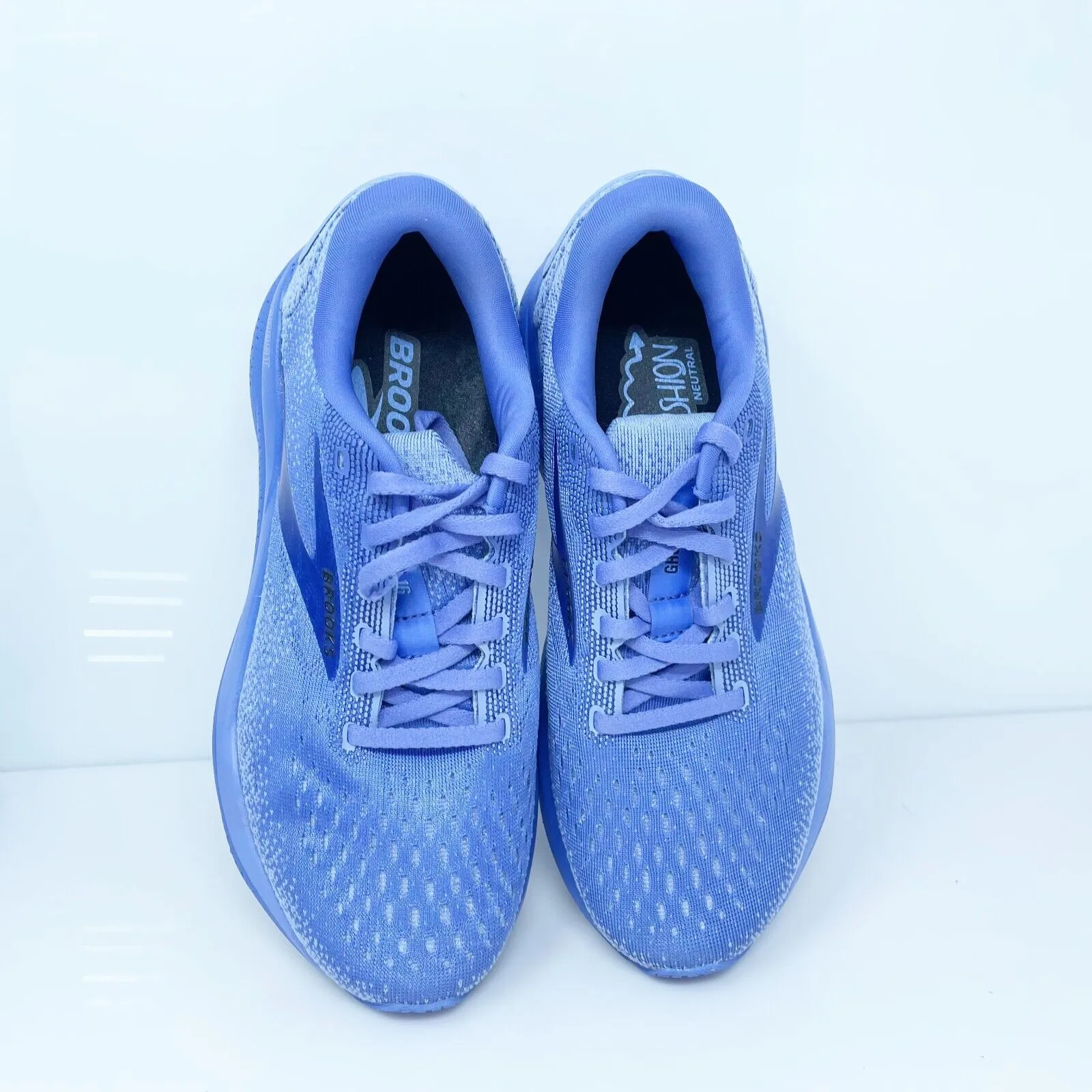 Brooks Womens Ghost 16 1204071B445 Blue Running Shoes Sneakers Size 7.5 B