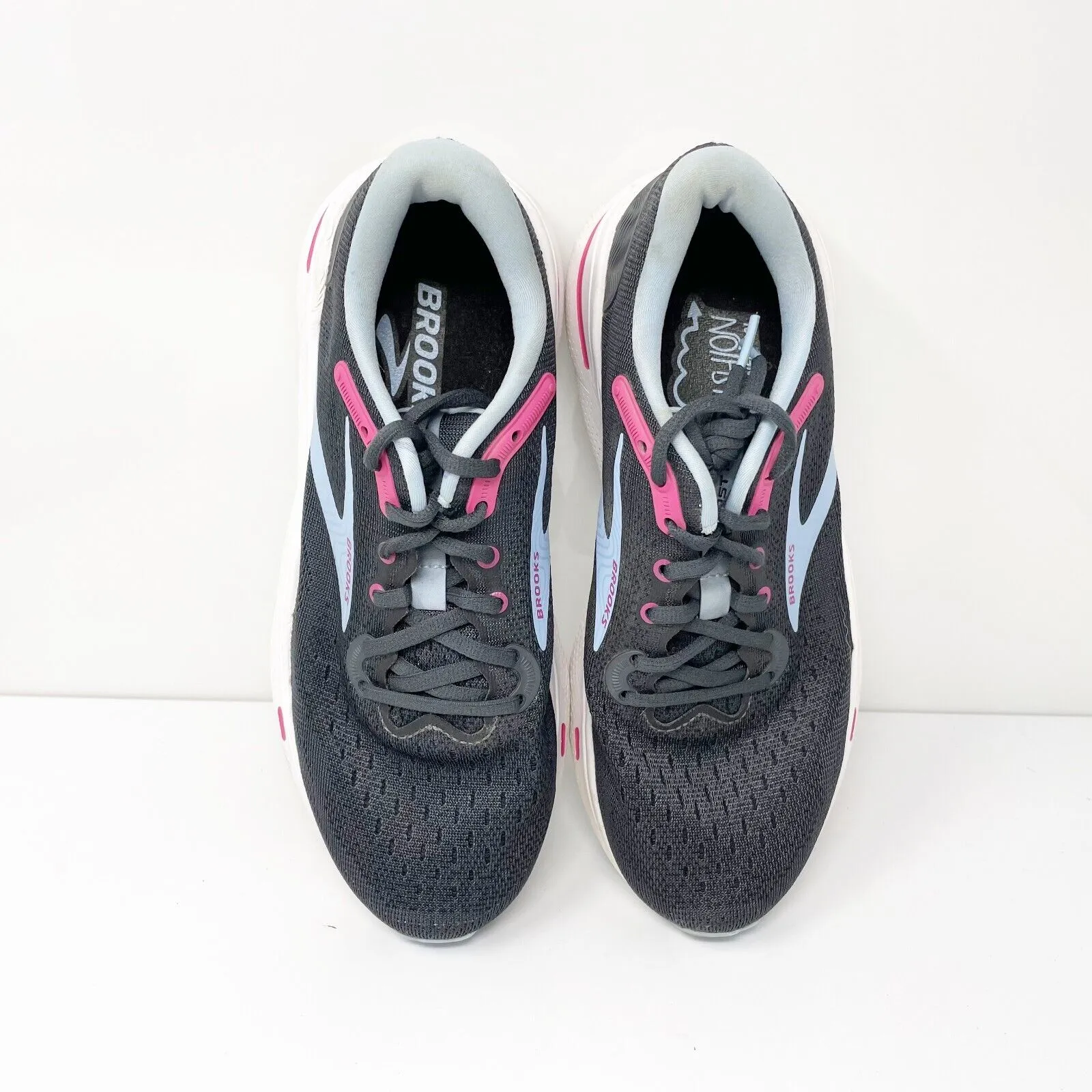 Brooks Womens Ghost Max 1203951D082 Black Running Shoes Sneakers Size 8 D