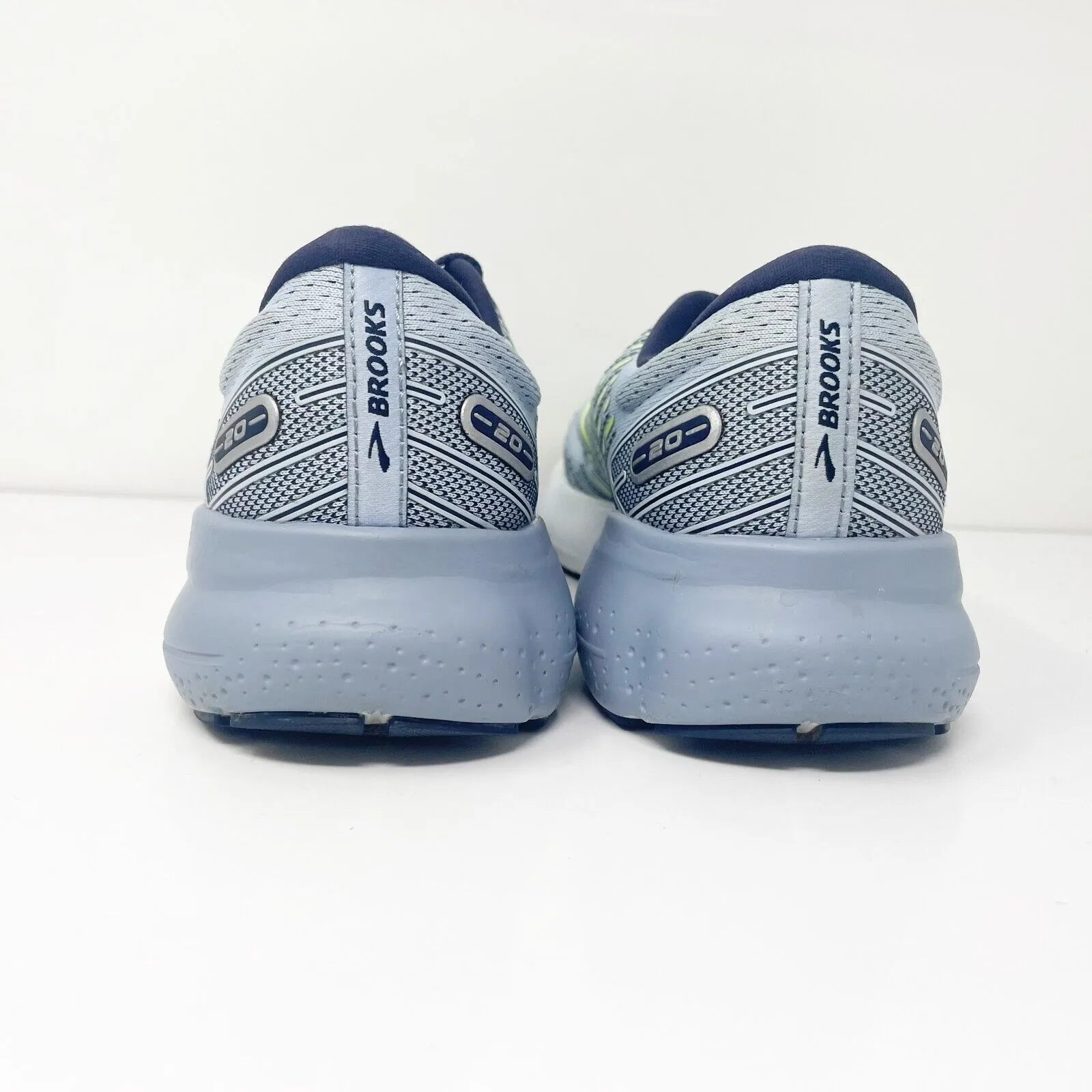 Brooks Womens Glycerin 20 1203691B416 Gray Running Shoes Sneakers Size 8.5 B
