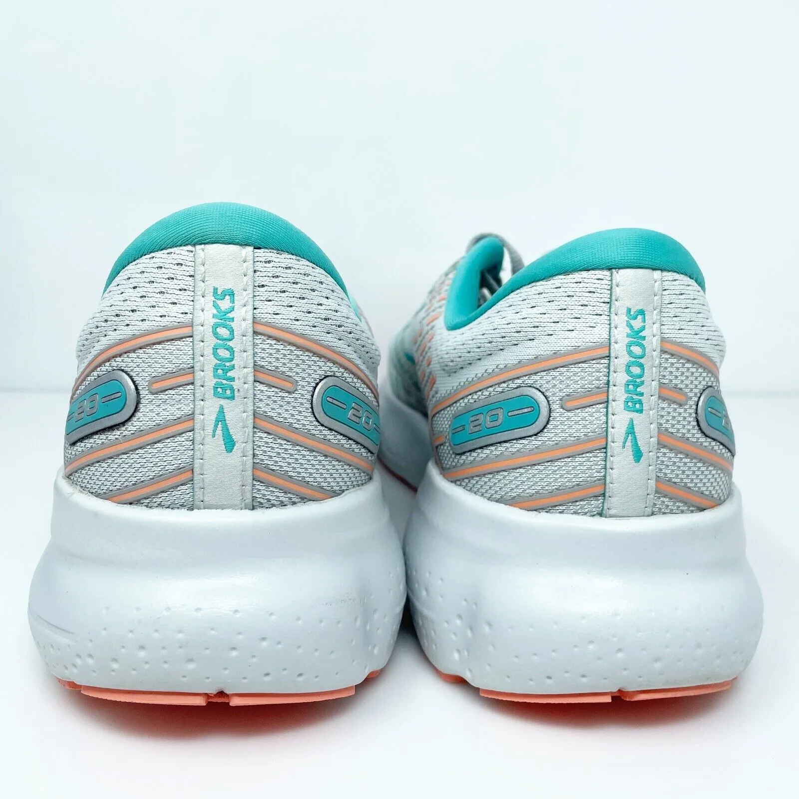Brooks Womens Glycerin 20 1203691D061 Gray Running Shoes Sneakers Size 10 D