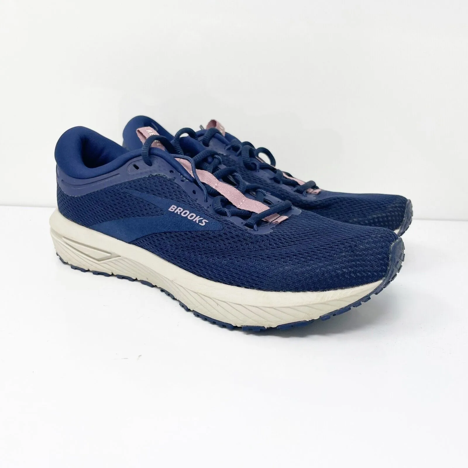 Brooks Womens Revel 7 1204241B478 Blue Running Shoes Sneakers Size 9 B
