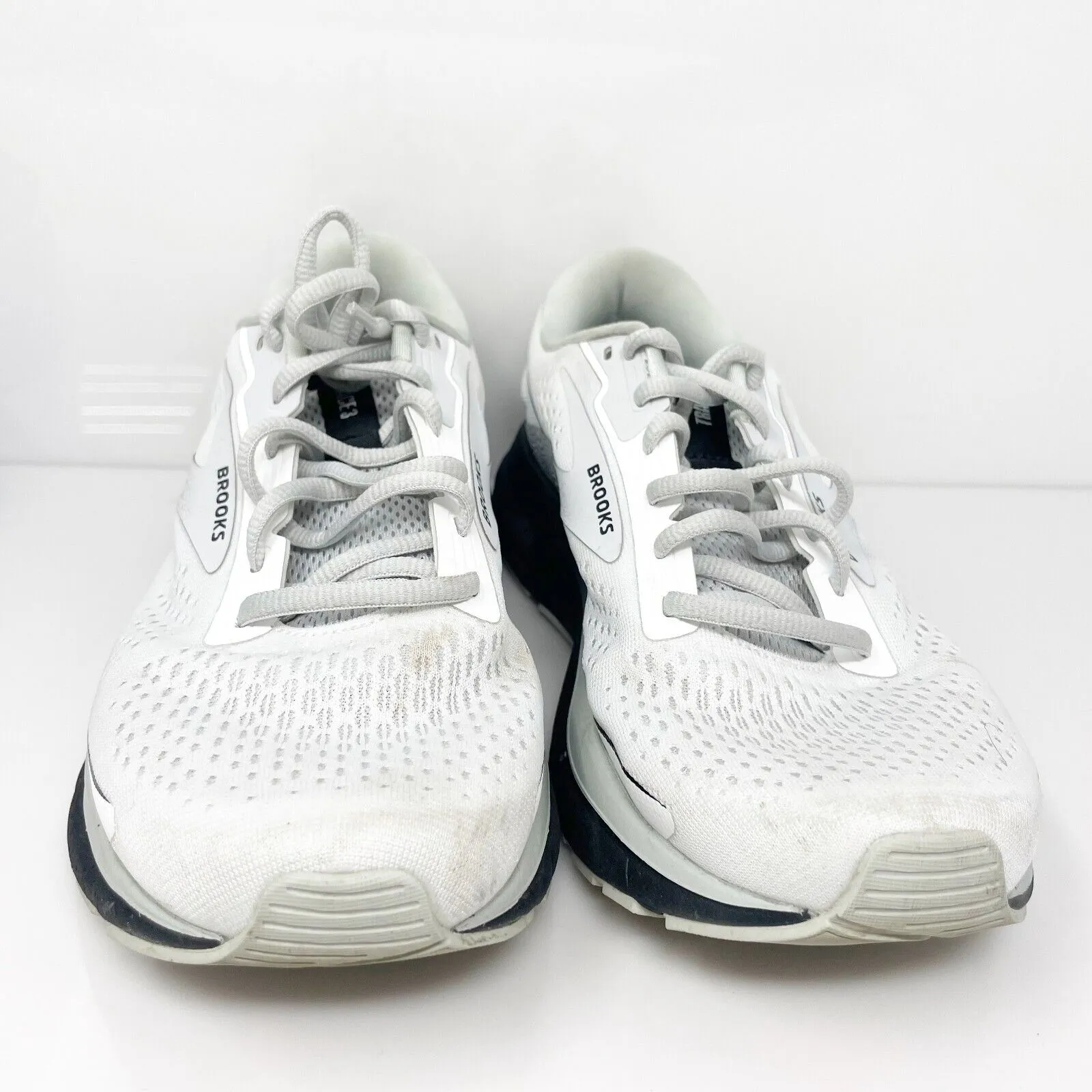 Brooks Womens Trace 3 1204011D191 White Running Shoes Sneakers Size 8.5 D