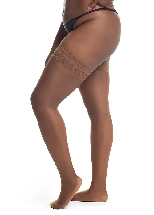 Brown Skin Essentials Luxury Hold Ups Cafe Brown ()