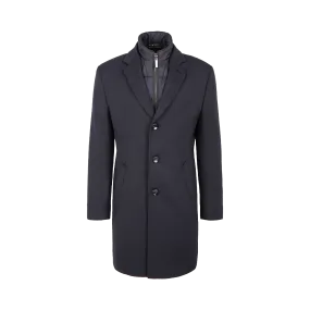 Bugatti Overcoat Navy